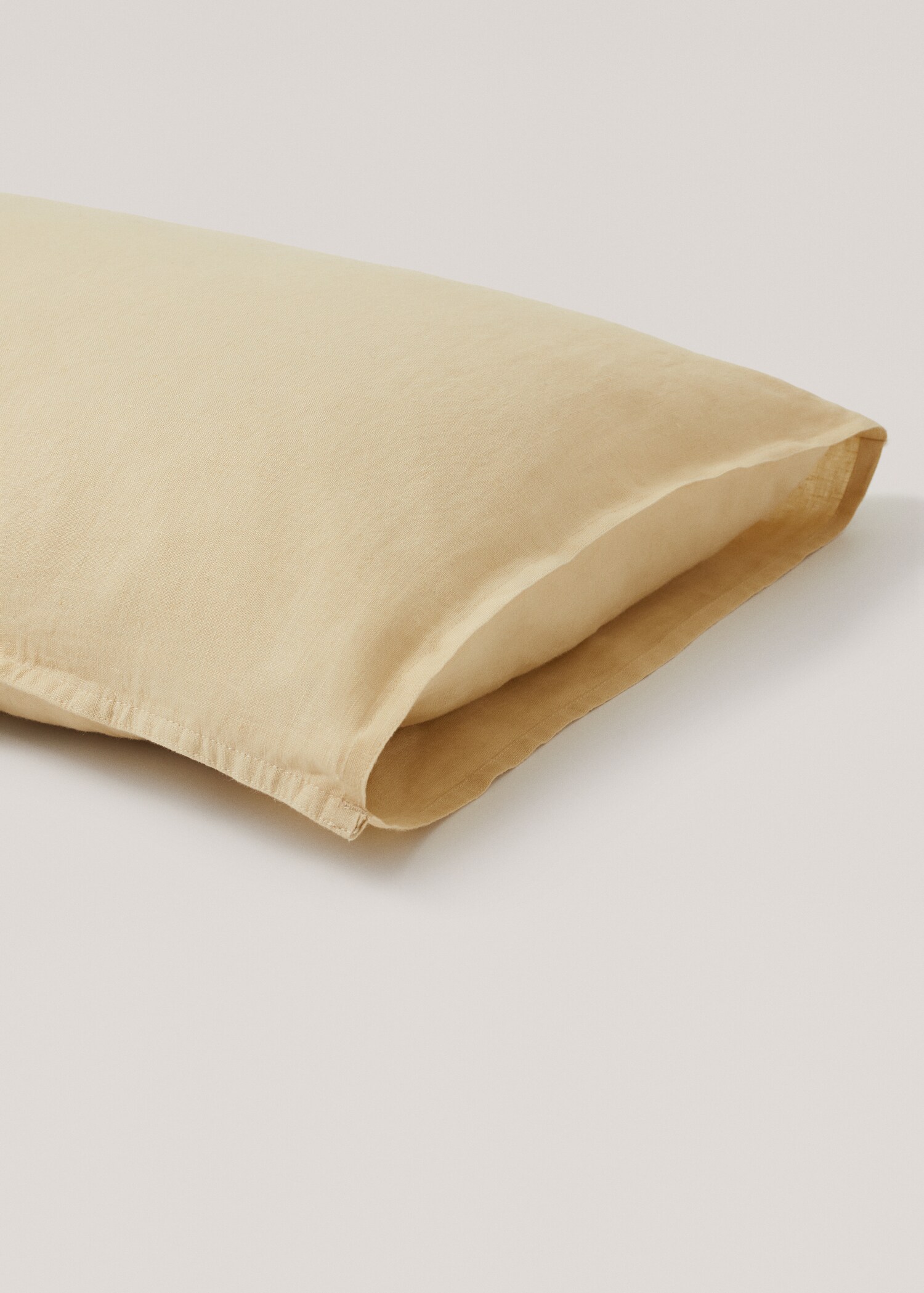 100% linen pillowcase 45x110cm - Medium plane
