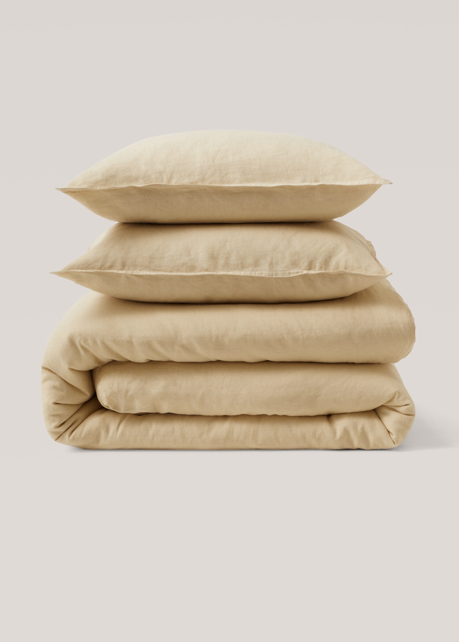 100% linen duvet cover for king bed - Article without model