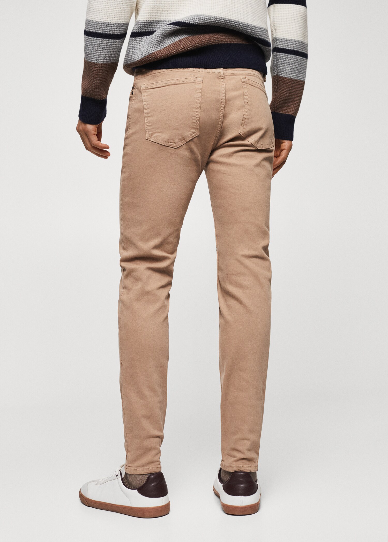 Gekleurde skinny jeans - Achterkant van het artikel