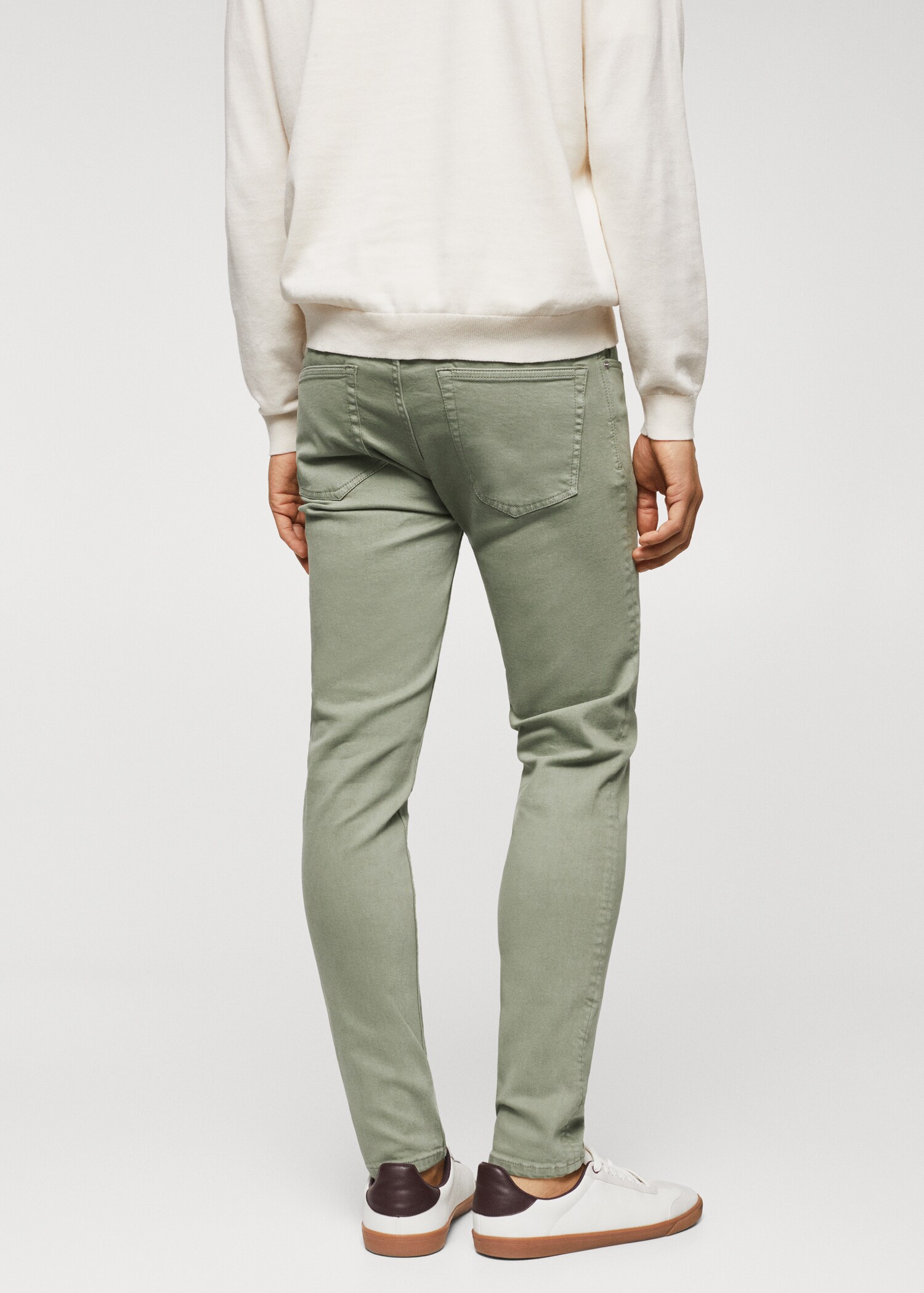 Gekleurde skinny jeans - Achterkant van het artikel