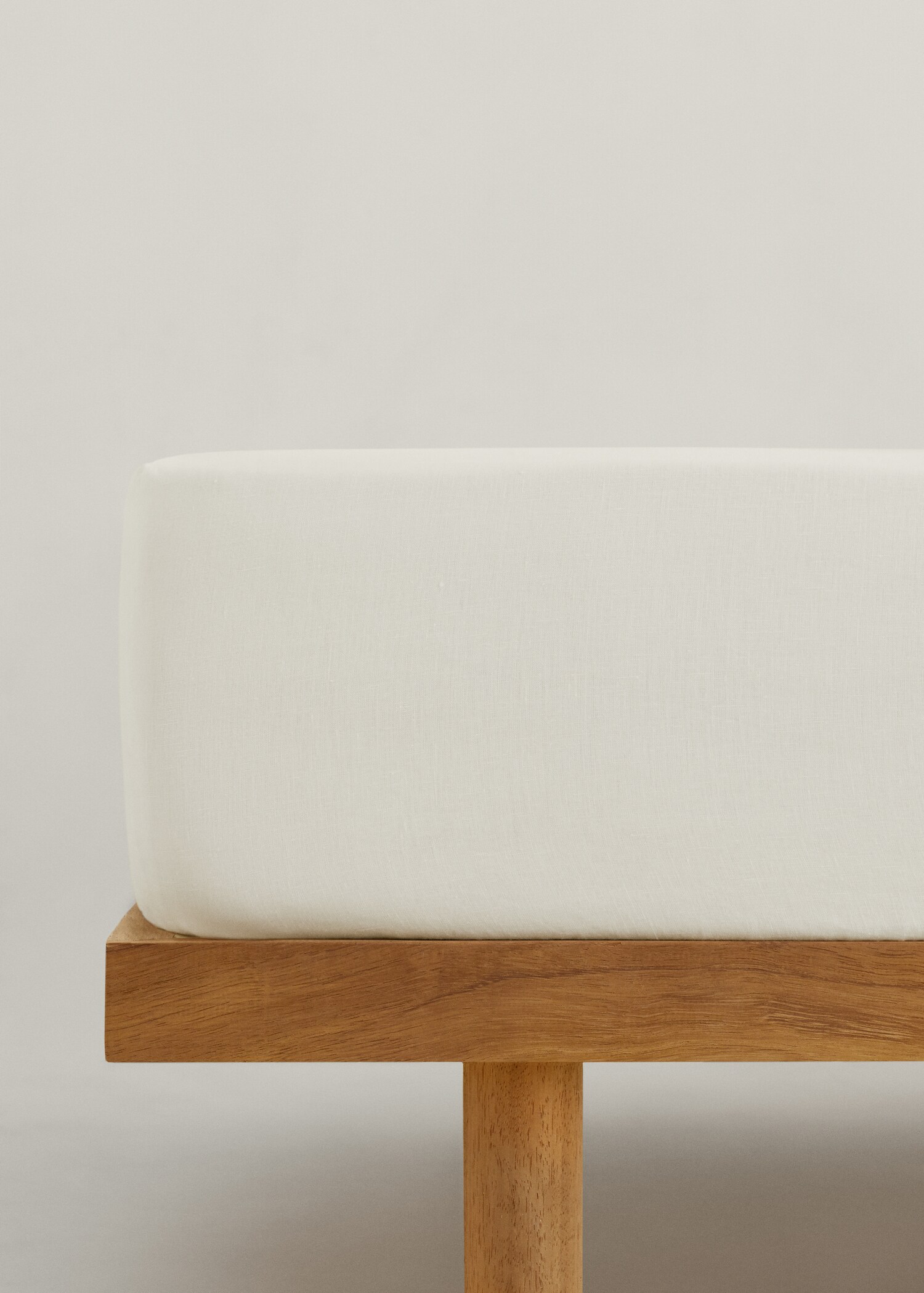 100% linen fitted sheet single bed - Article without model