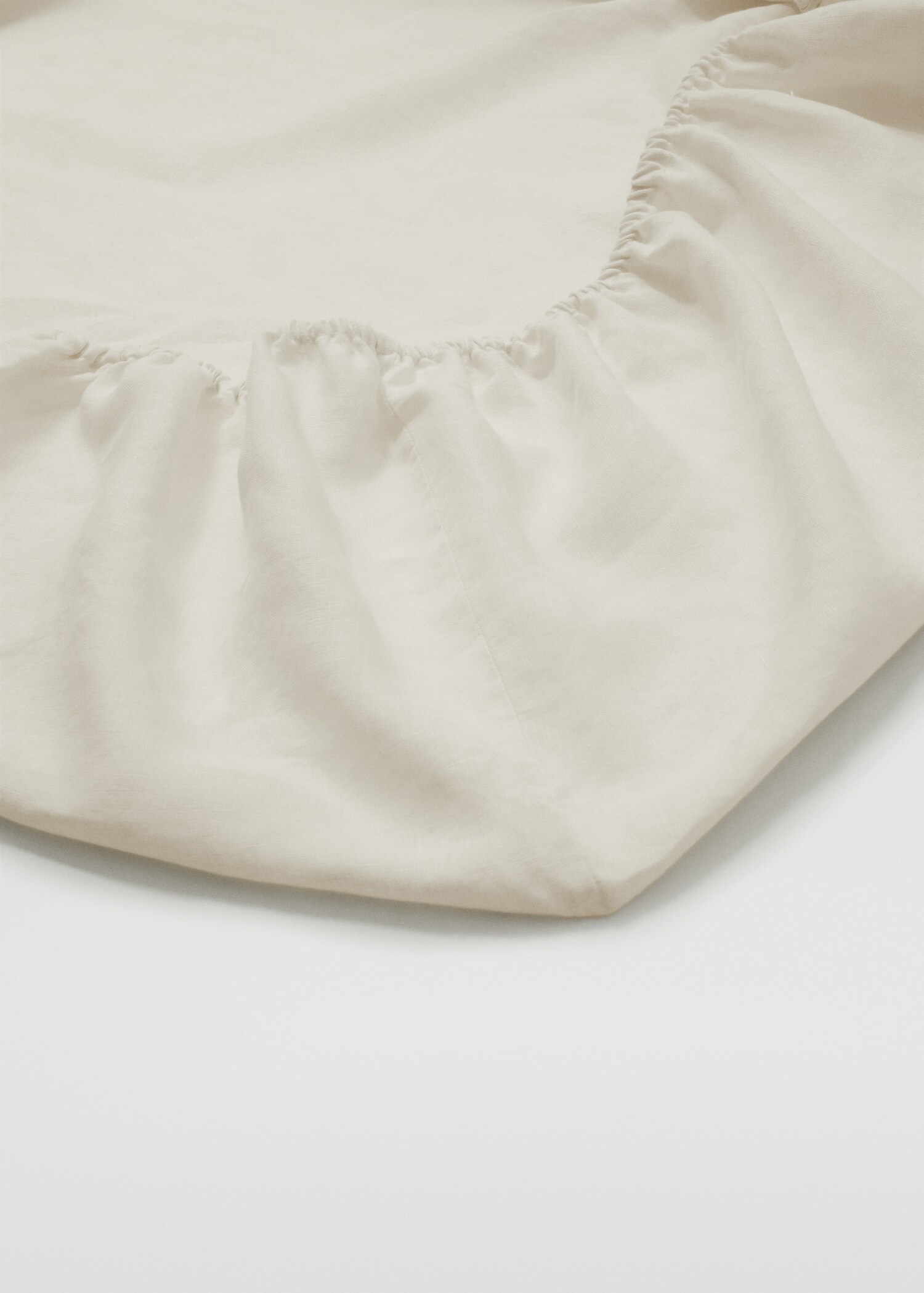 100% linen fitted sheet single bed - Details of the article 3