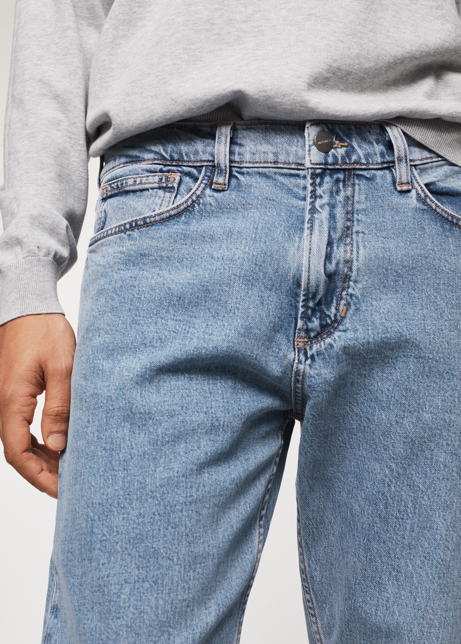 Ben tapered cropped jeans - Details of the article 1