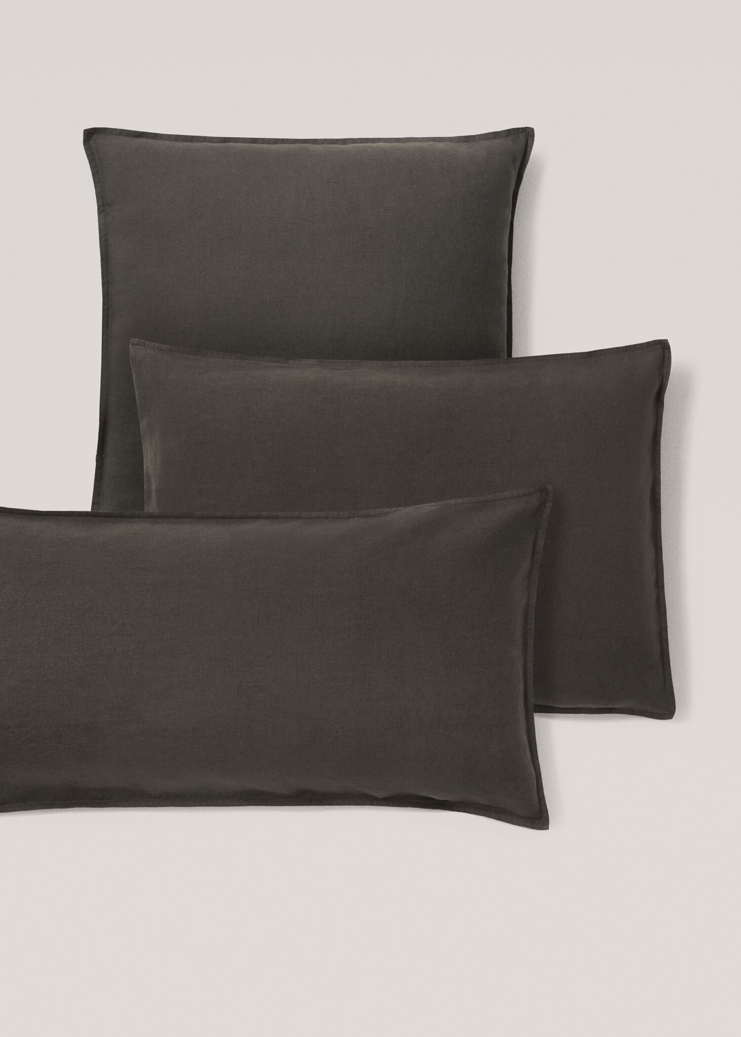 100% linen cushion case set 60X60cm - Details of the article 6