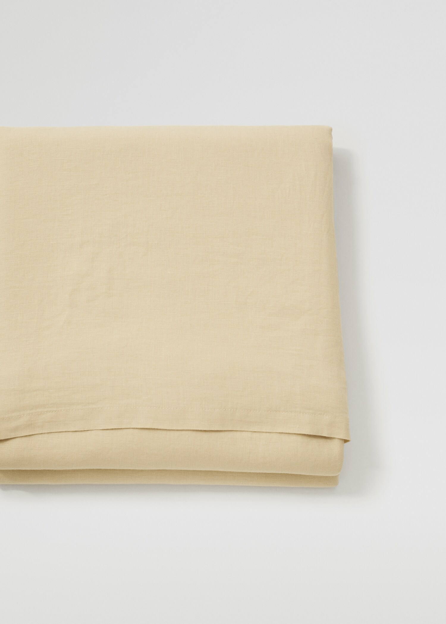 Cotton percale flat sheet (300 threads) queen bed - Article without model