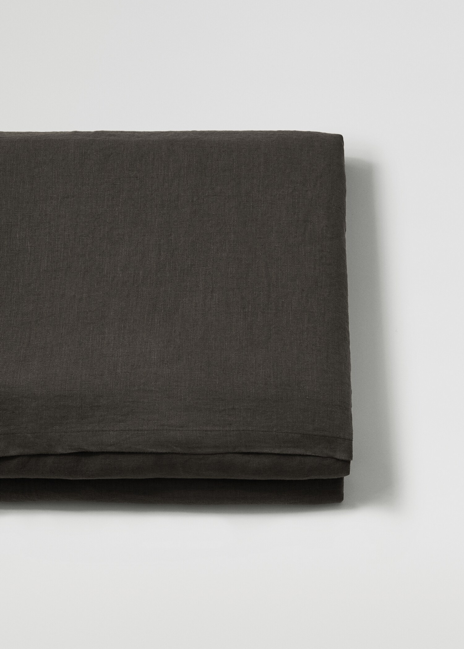 Cotton percale flat sheet (300 threads) queen bed - Article without model