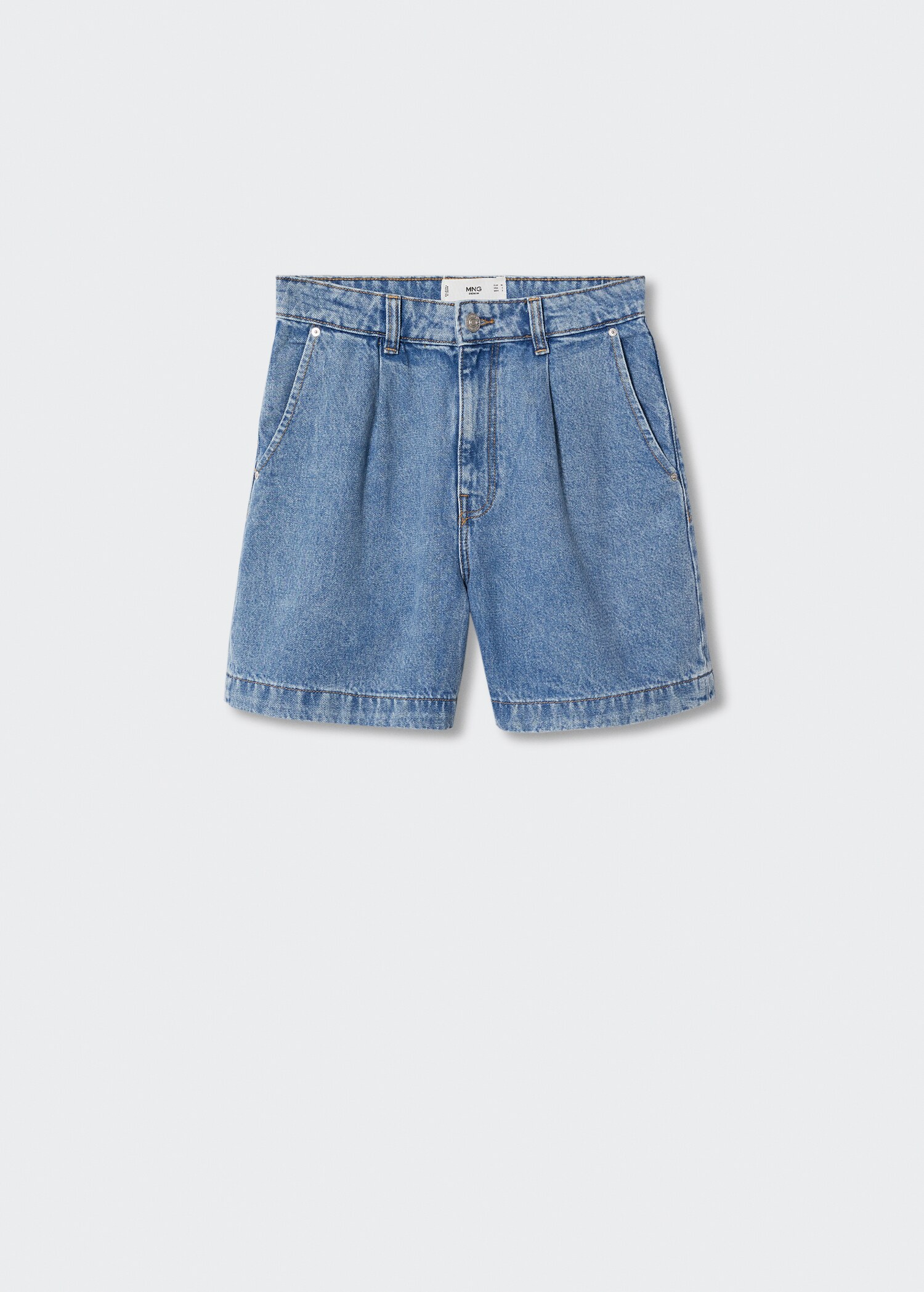 Slouchy-Bundfaltenshorts - Artikel ohne Model