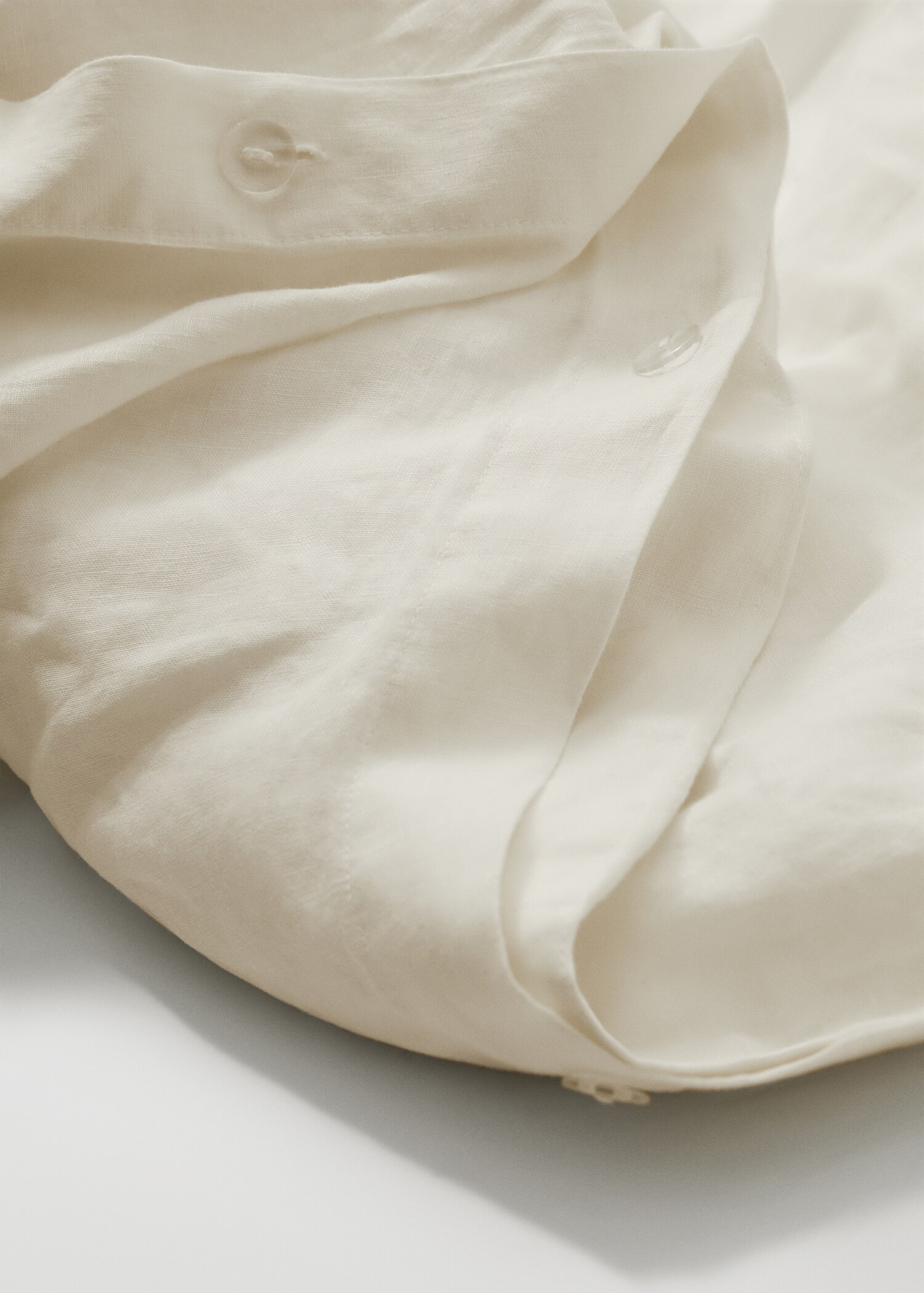 100% linen duvet cover for single bed - Details of the article 3