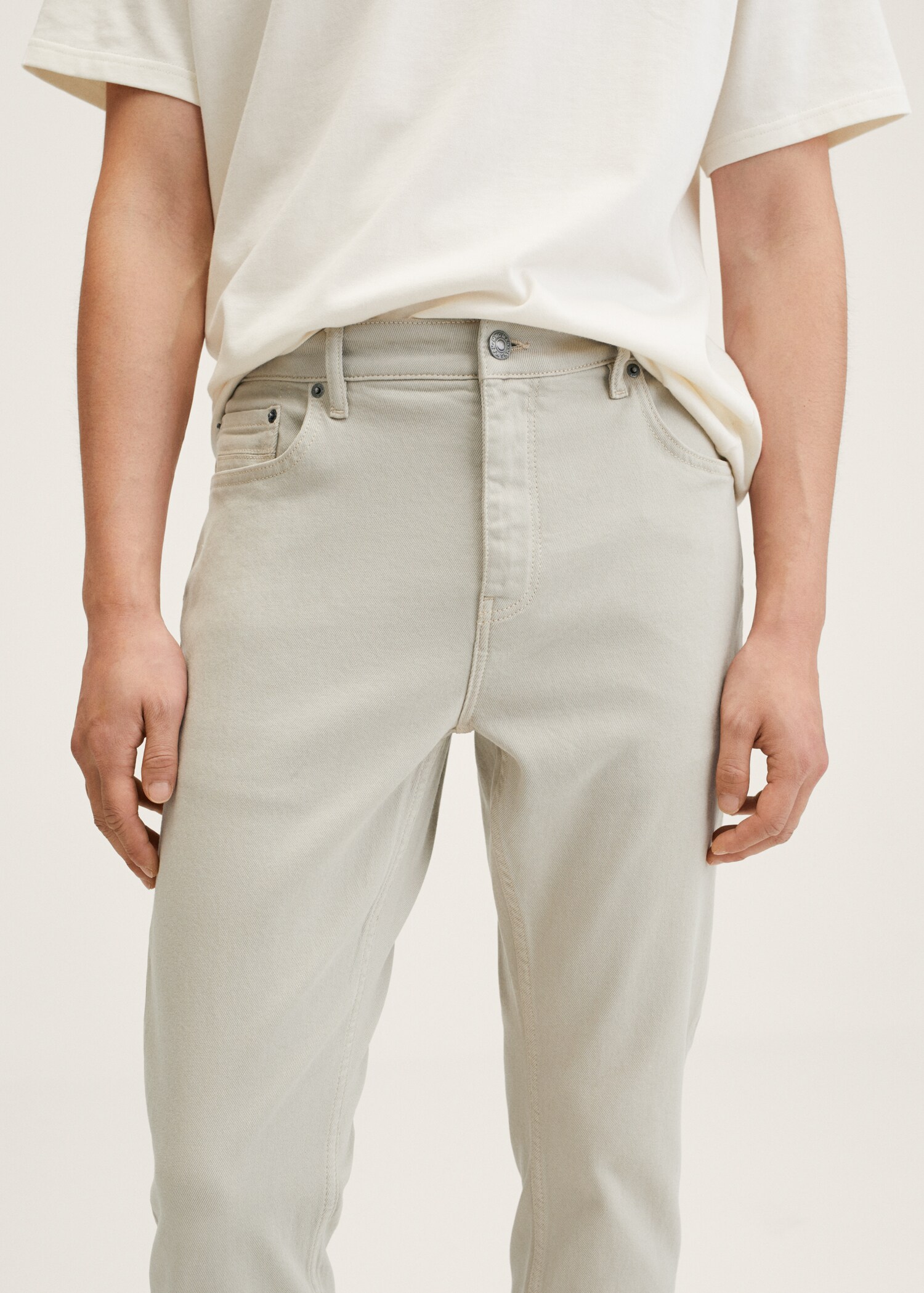 Tom tapered fit jeans - Medium plane