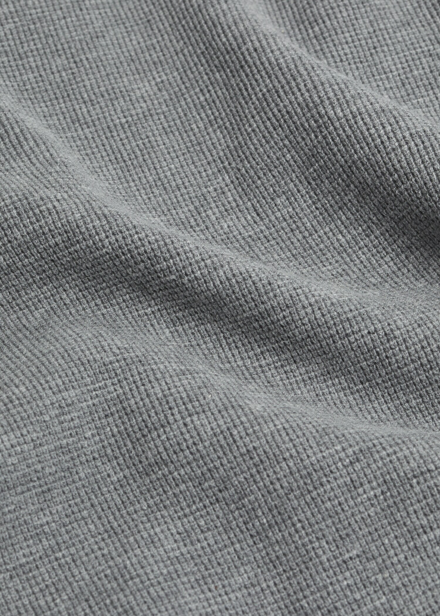 Structured cotton sweater - Details of the article 7