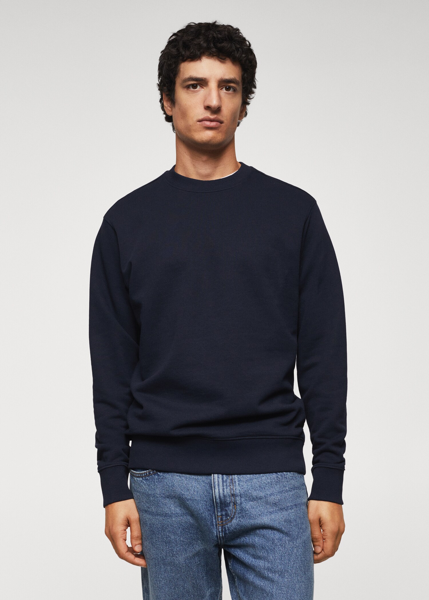 Lightweight cotton sweatshirt - Medium plane