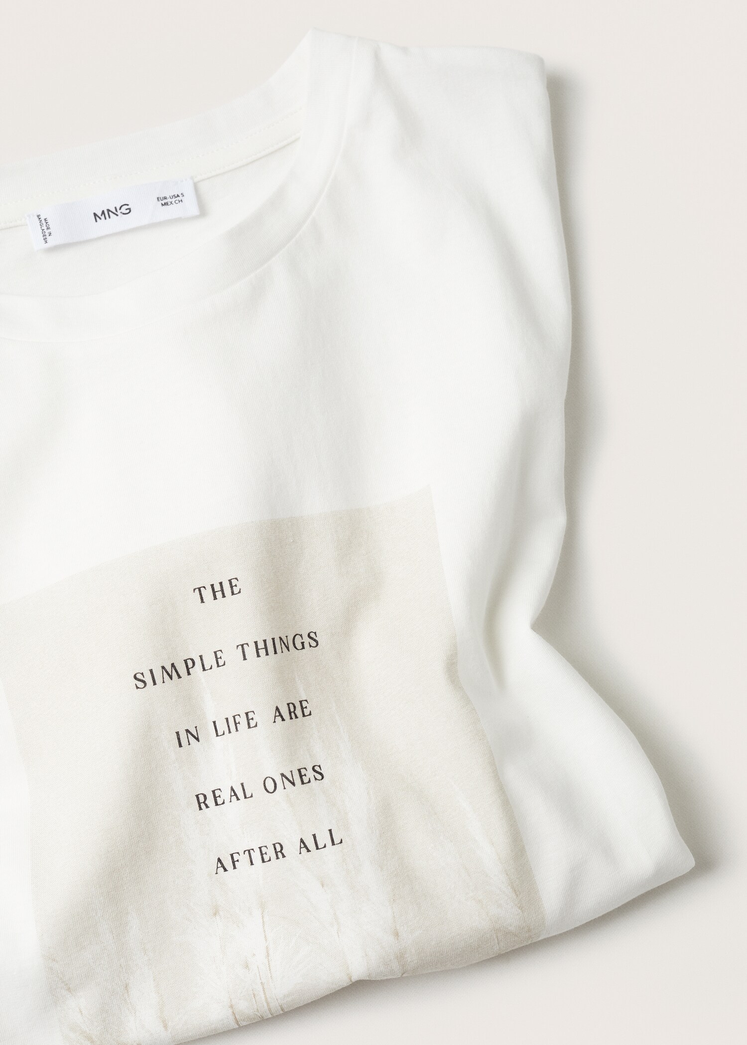 Bedrucktes Baumwoll-T-Shirt - Detail des Artikels 8