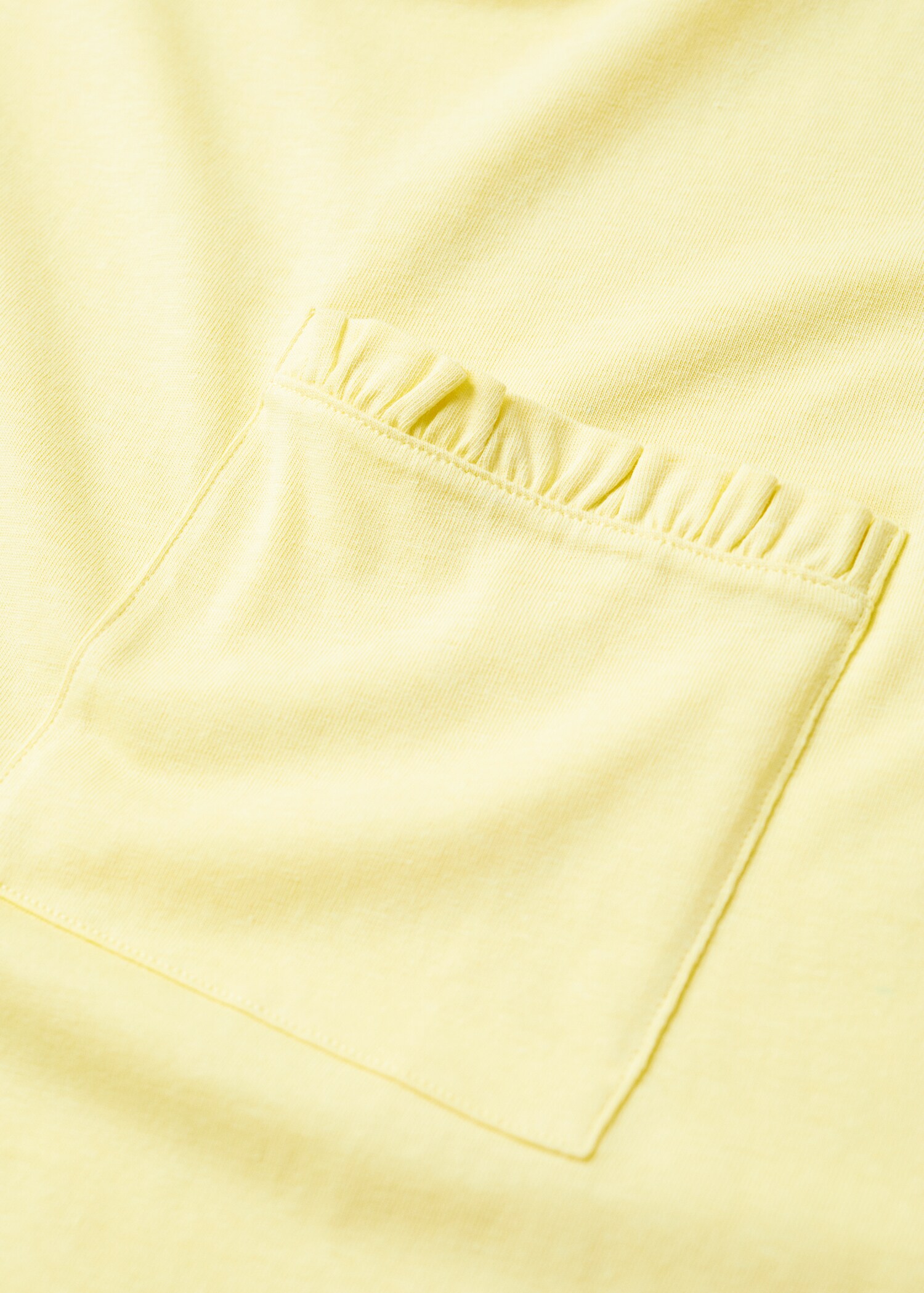 Camisa cotó butxaca al pit - Detall de l'article 8