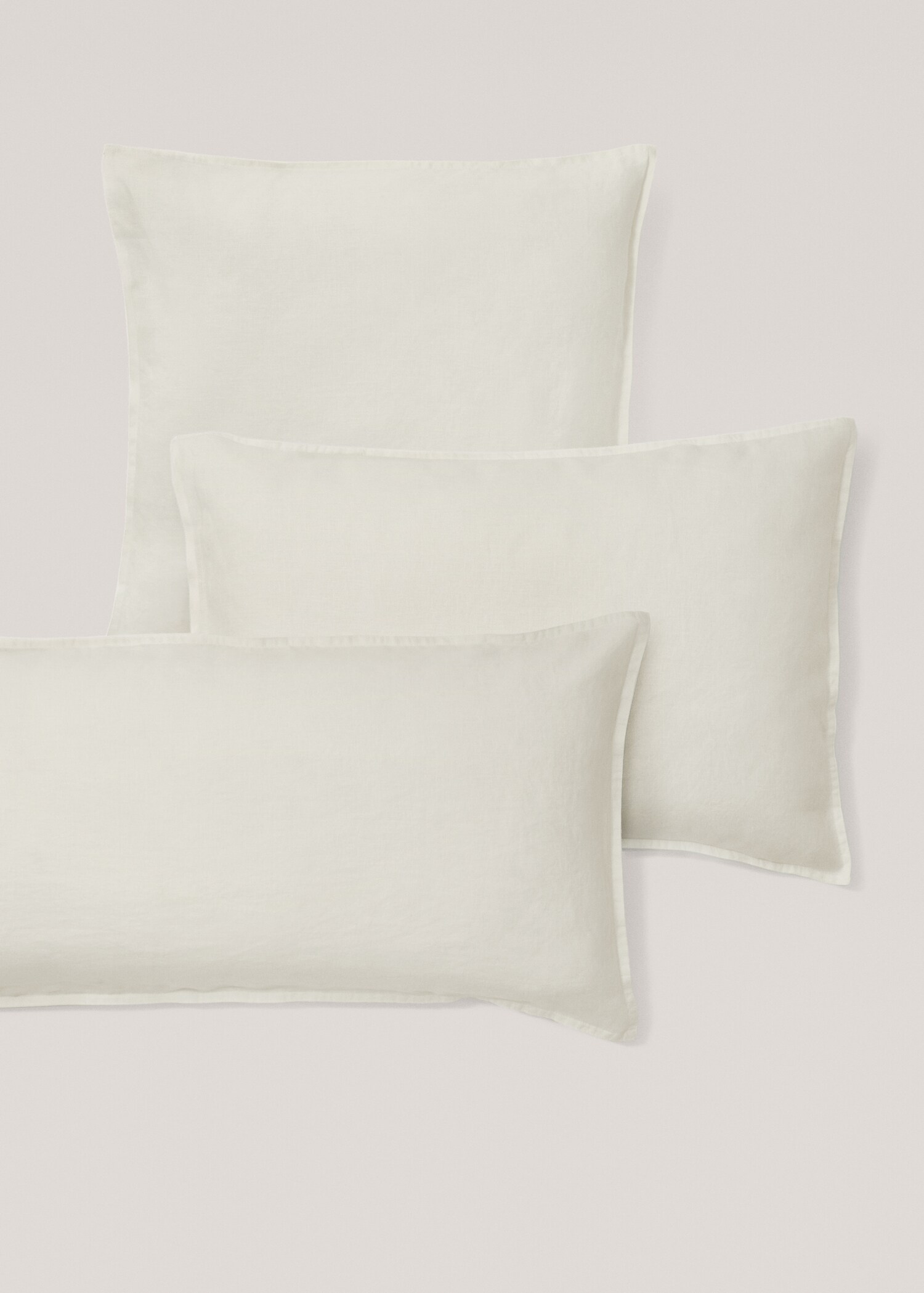 100% linen cushion case set 80X80cm - Details of the article 6