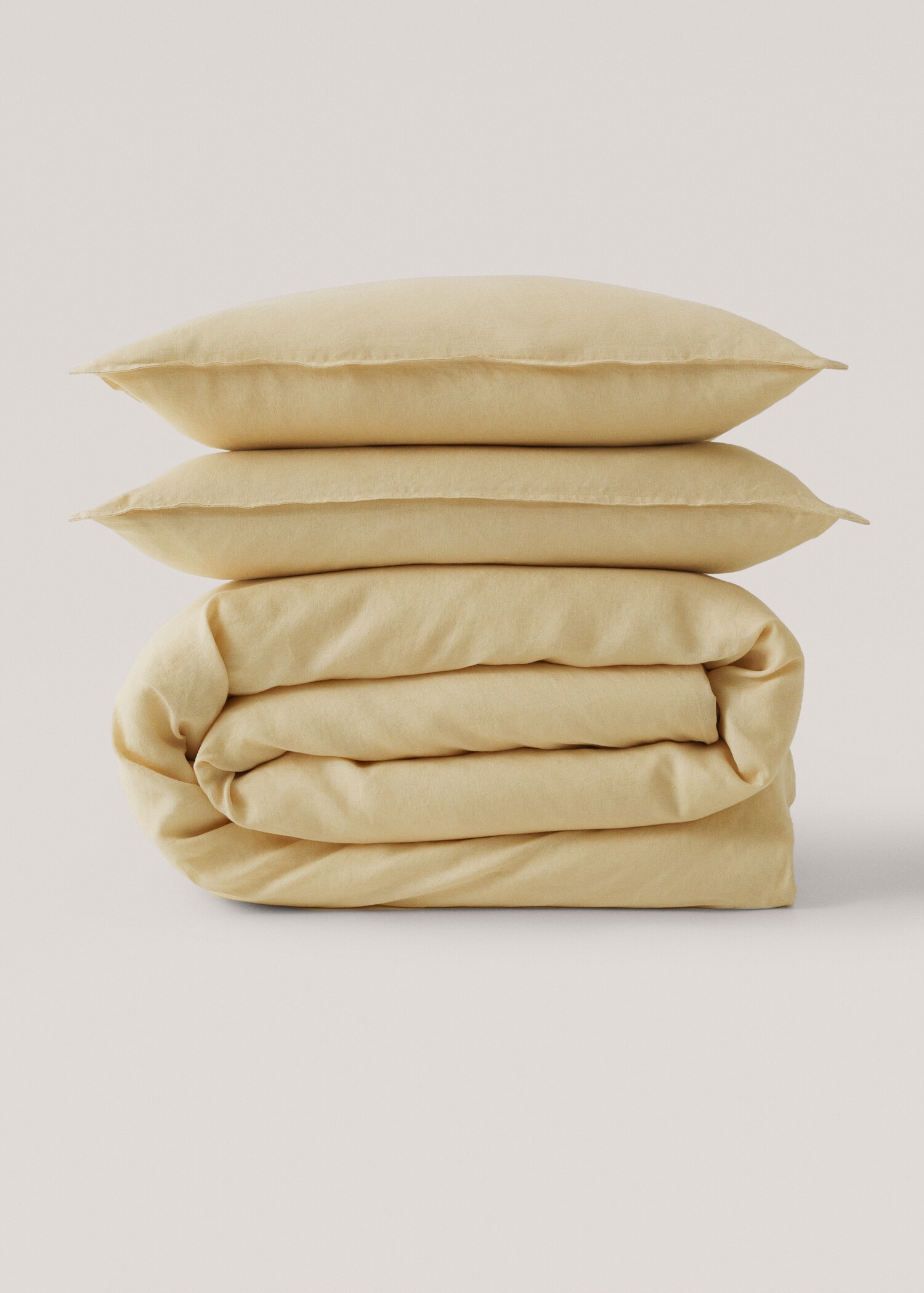 100% linen duvet cover large queen bed - Article without model