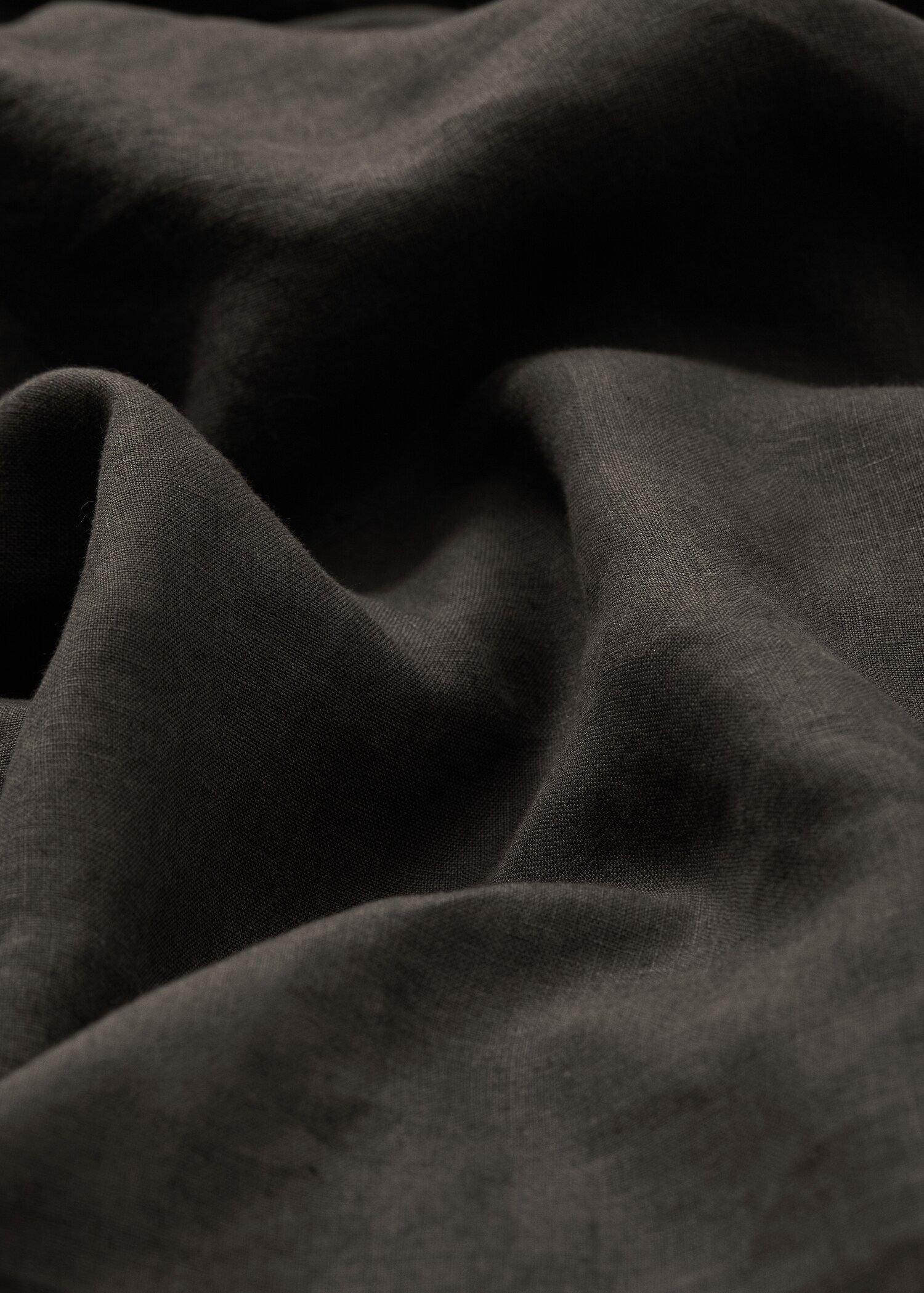 Cotton percale flat sheet (300 threads) superking bed - Details of the article 2