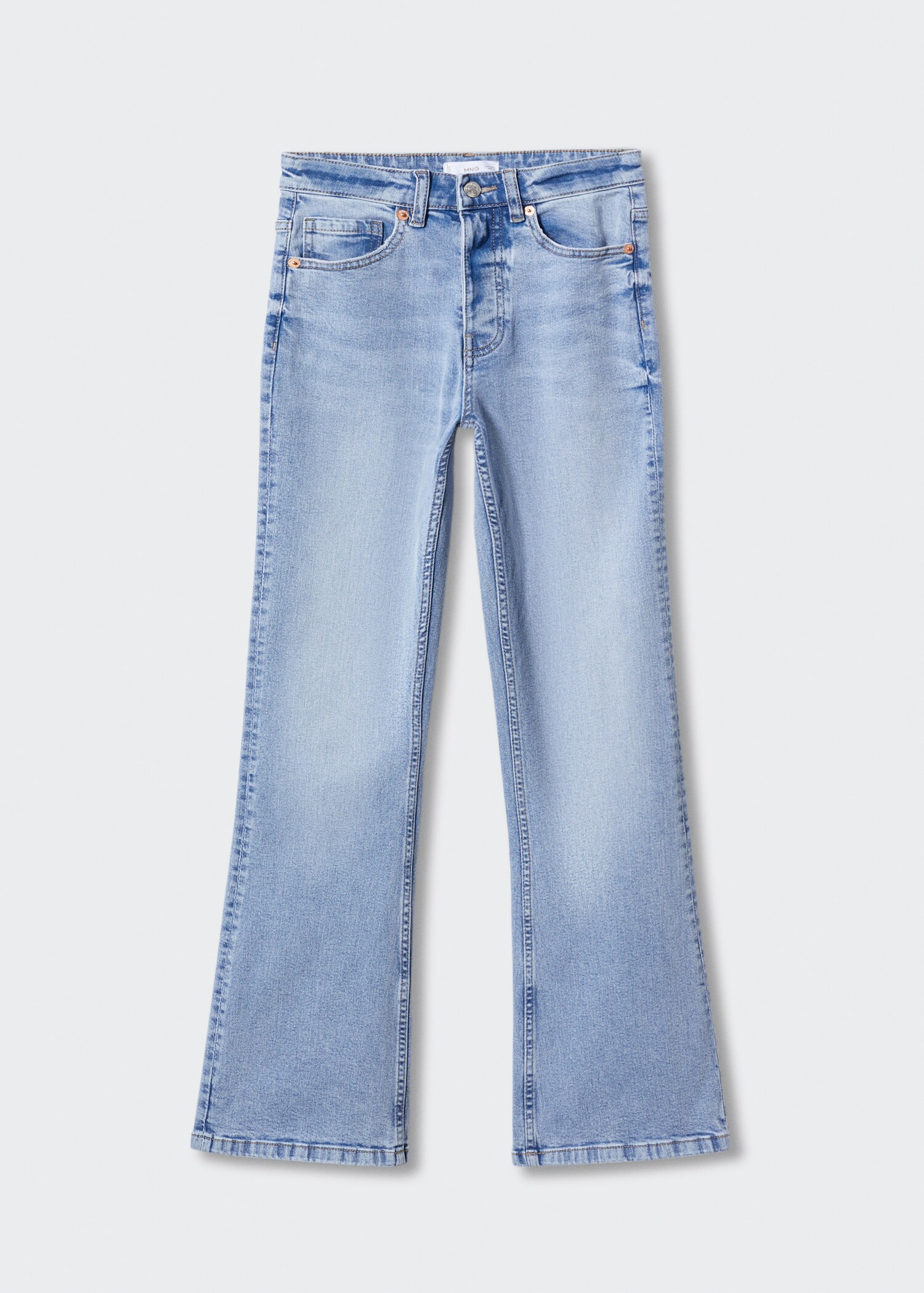 Jeans à boca de sino - Artigo sem modelo