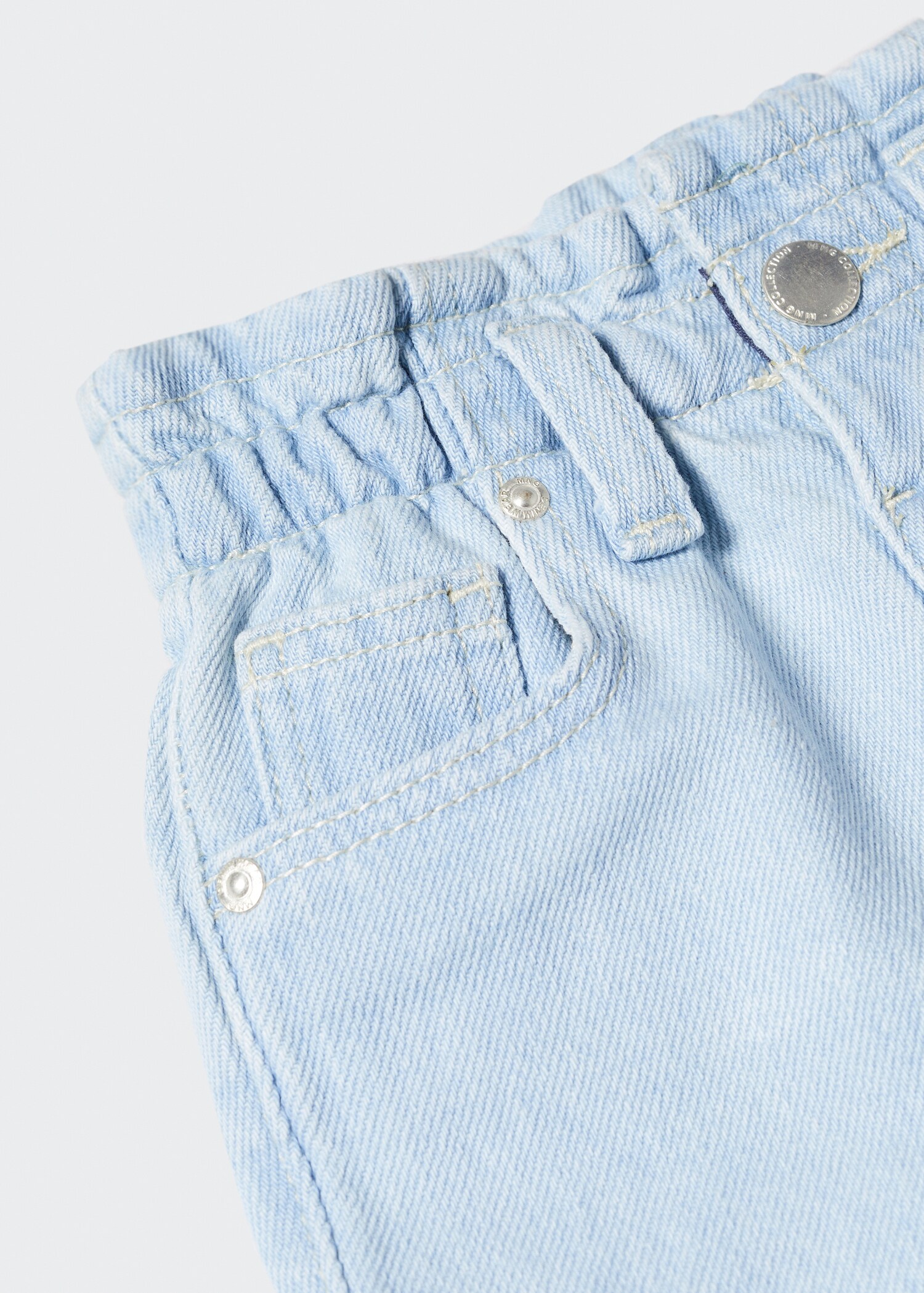 Shorts i denim paperbag - Artikkeldetalj 0