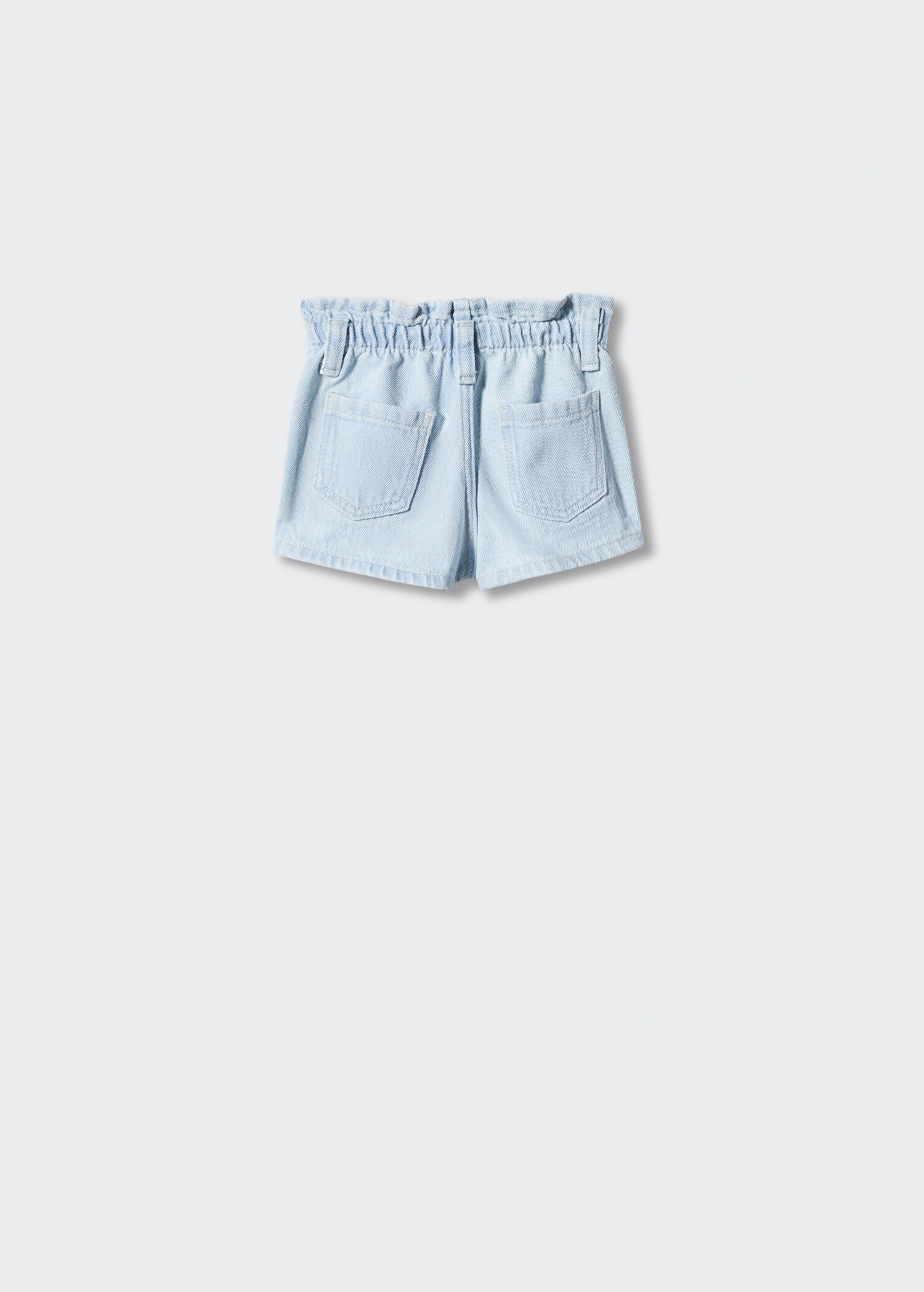Shorts i denim paperbag - Baksiden av artikkelen
