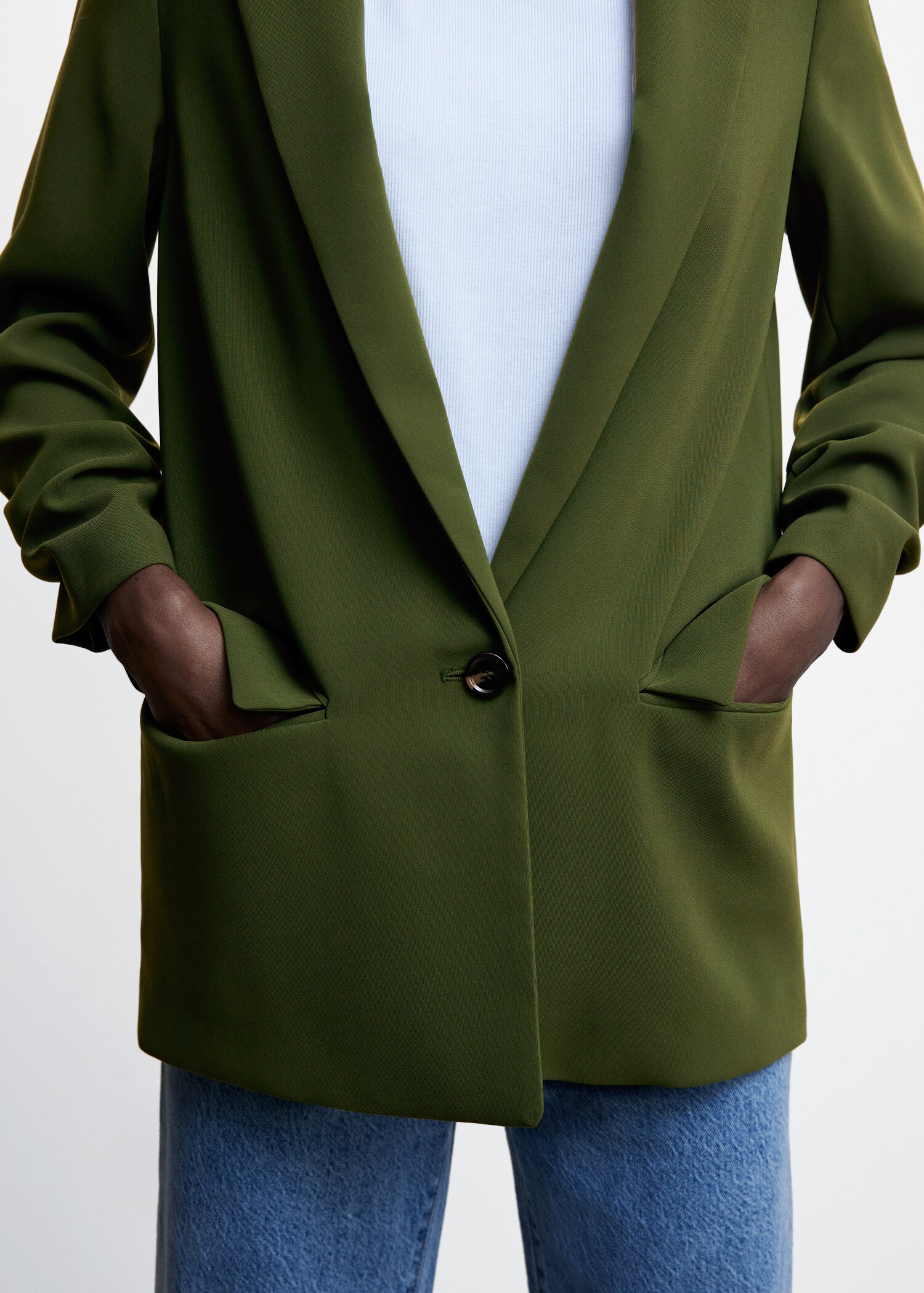 Flowy suit blazer - Details of the article 1