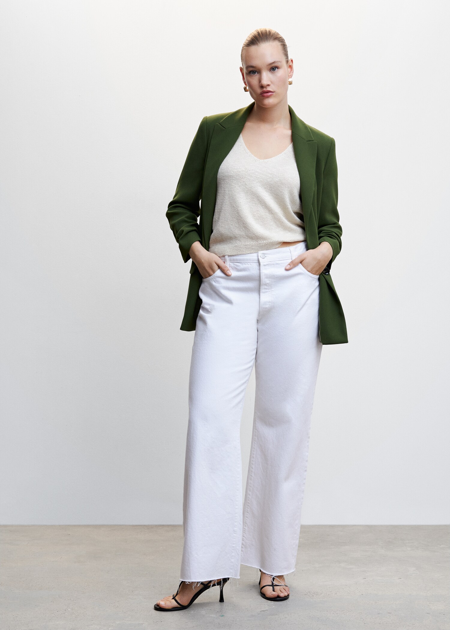 Flowy suit blazer - Details of the article 3