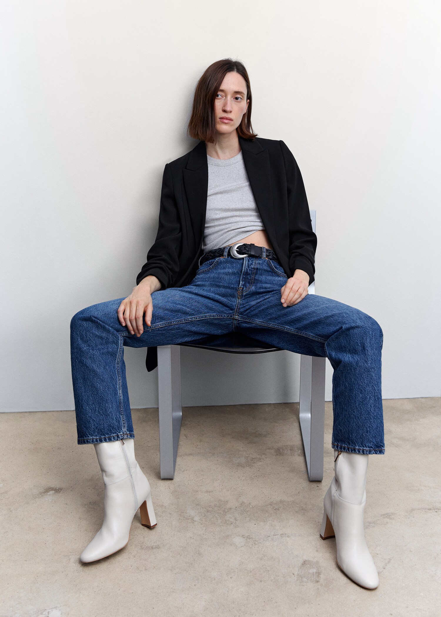 Flowy suit blazer - Details of the article 2