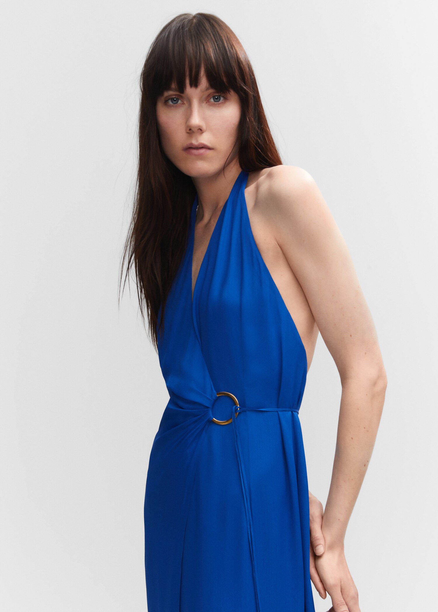 Hoop long dress - Medium plane