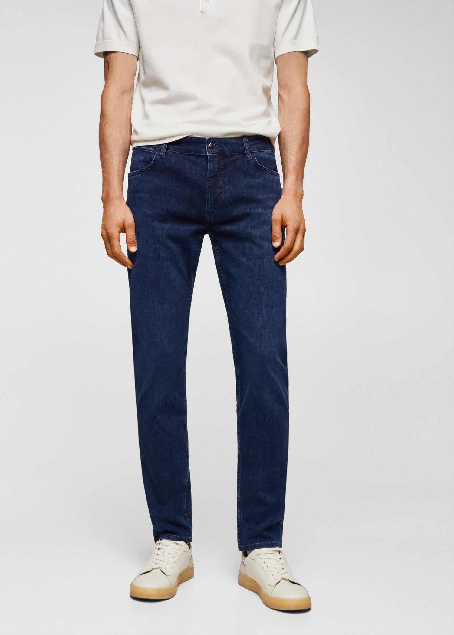 Slim fit Ultra Soft Touch Patrick jeans - Medium plane
