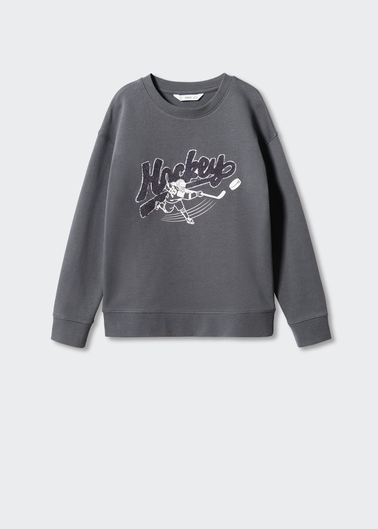 Printed cotton sweatshirt - Προϊόν χωρίς μοντέλο