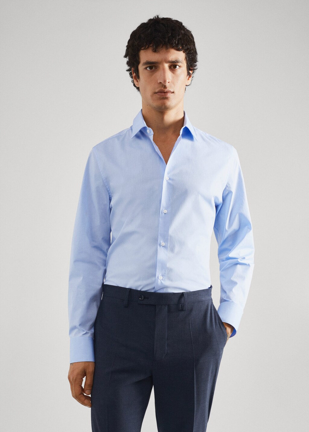 Camisas sales fluidas hombre