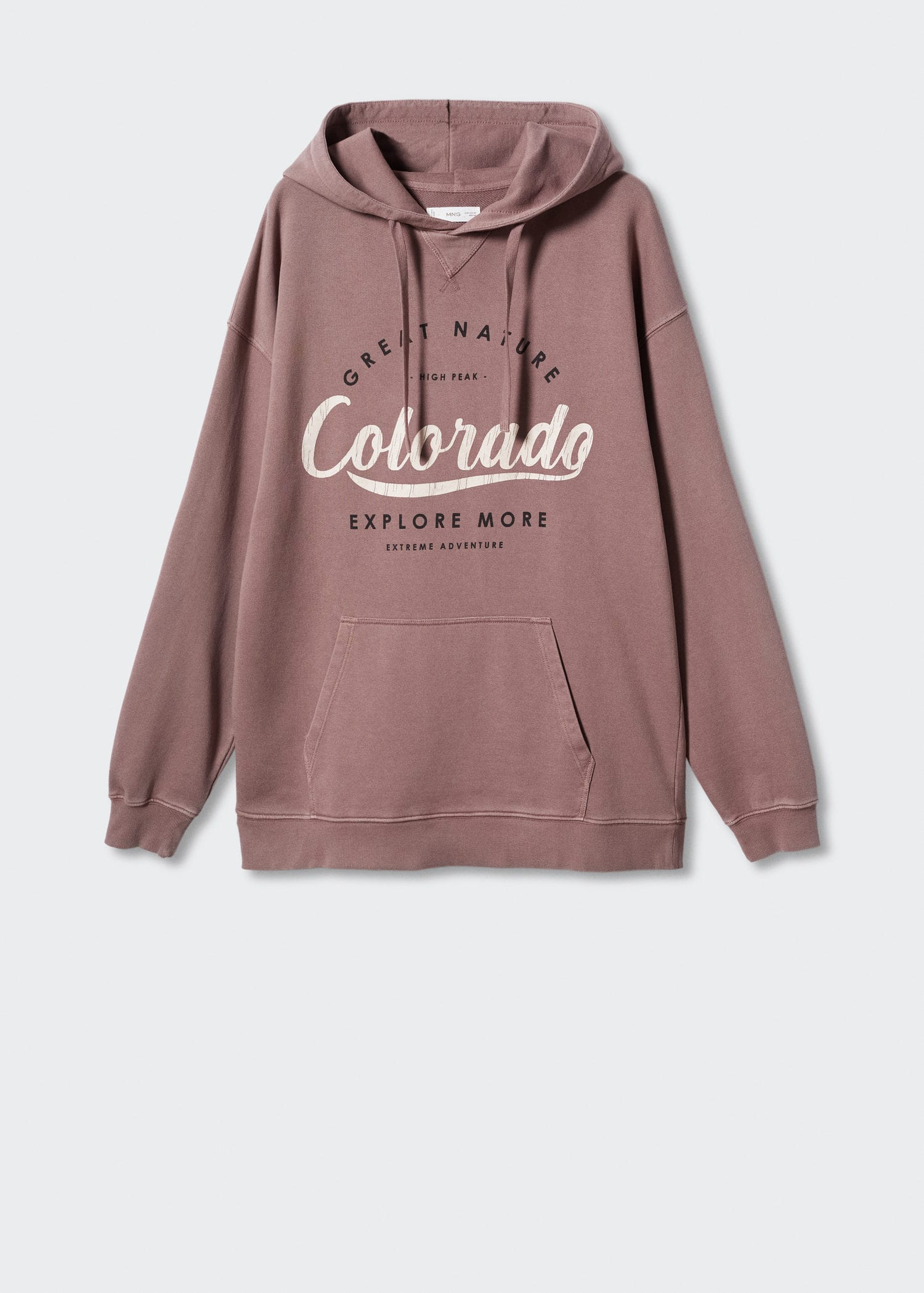 Printed hoodie - Προϊόν χωρίς μοντέλο
