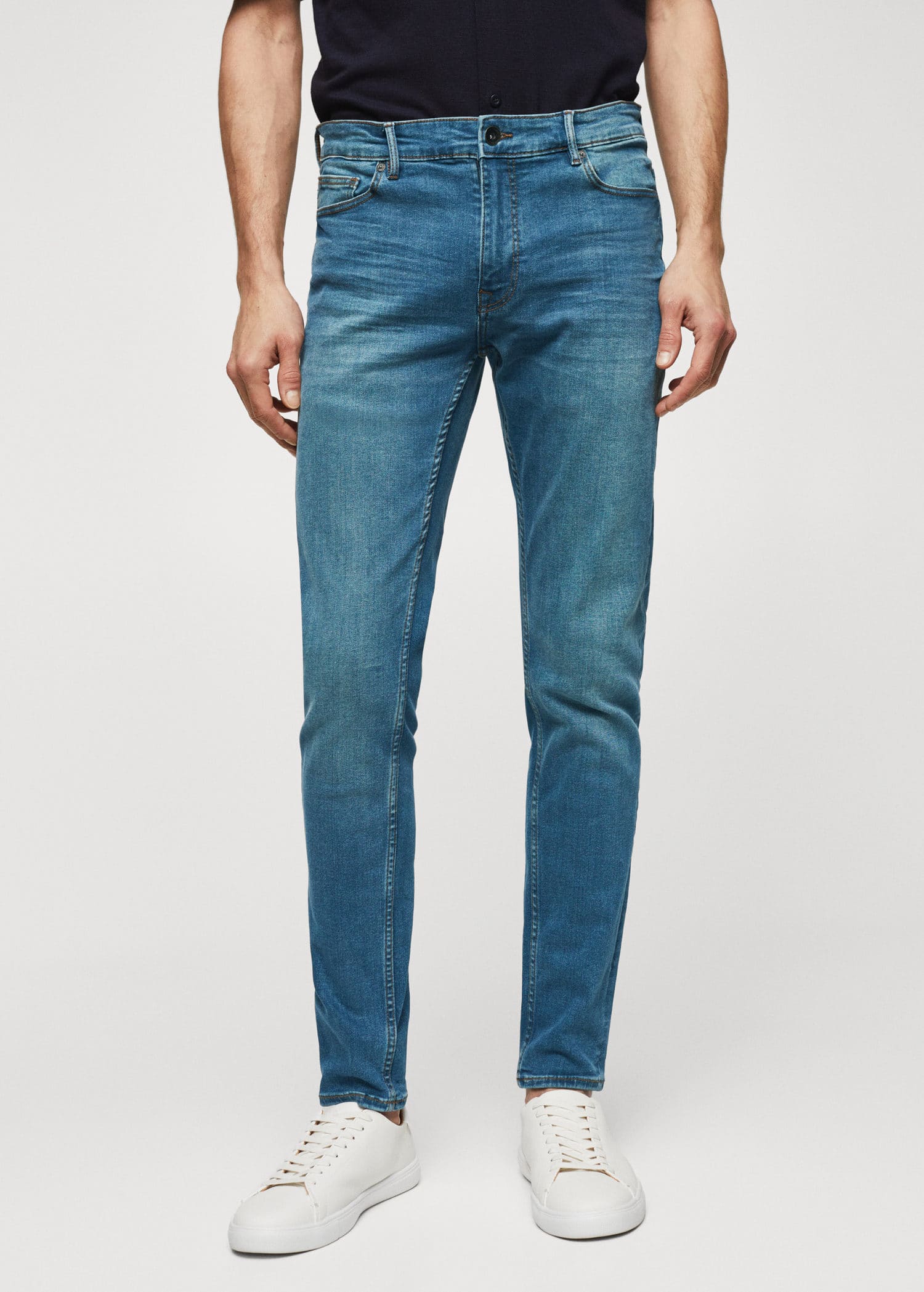 Jude skinny-fit jeans - Náhled ve středové rovině