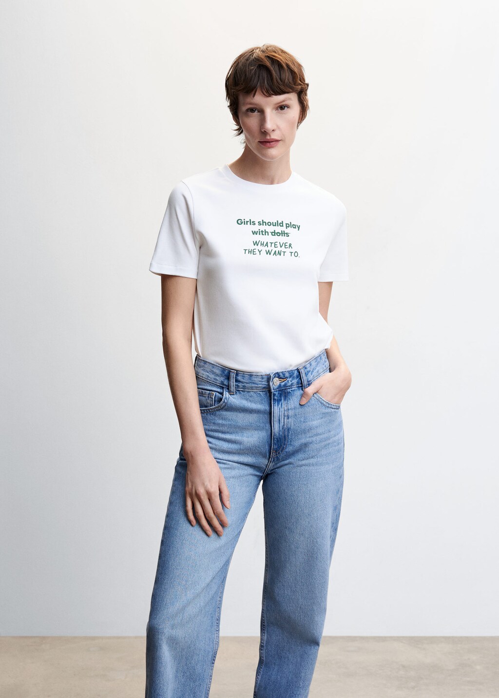 Camisetas mango online outlet