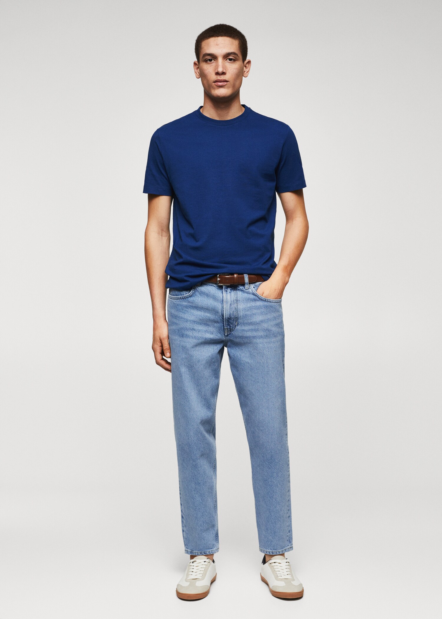 Basic lightweight cotton t-shirt - General plane