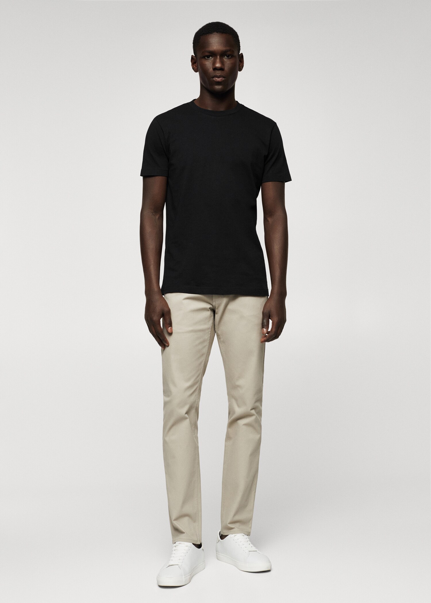 Basic lightweight cotton t-shirt - General plane