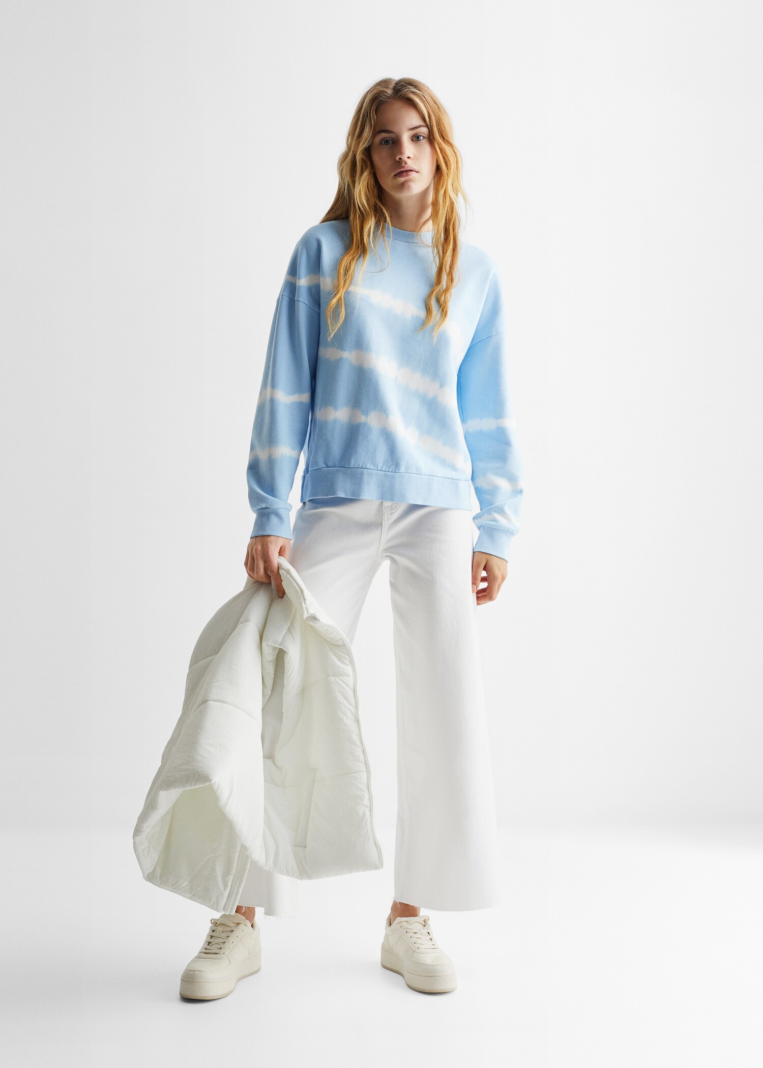Tie-dye sweatshirt - General plane