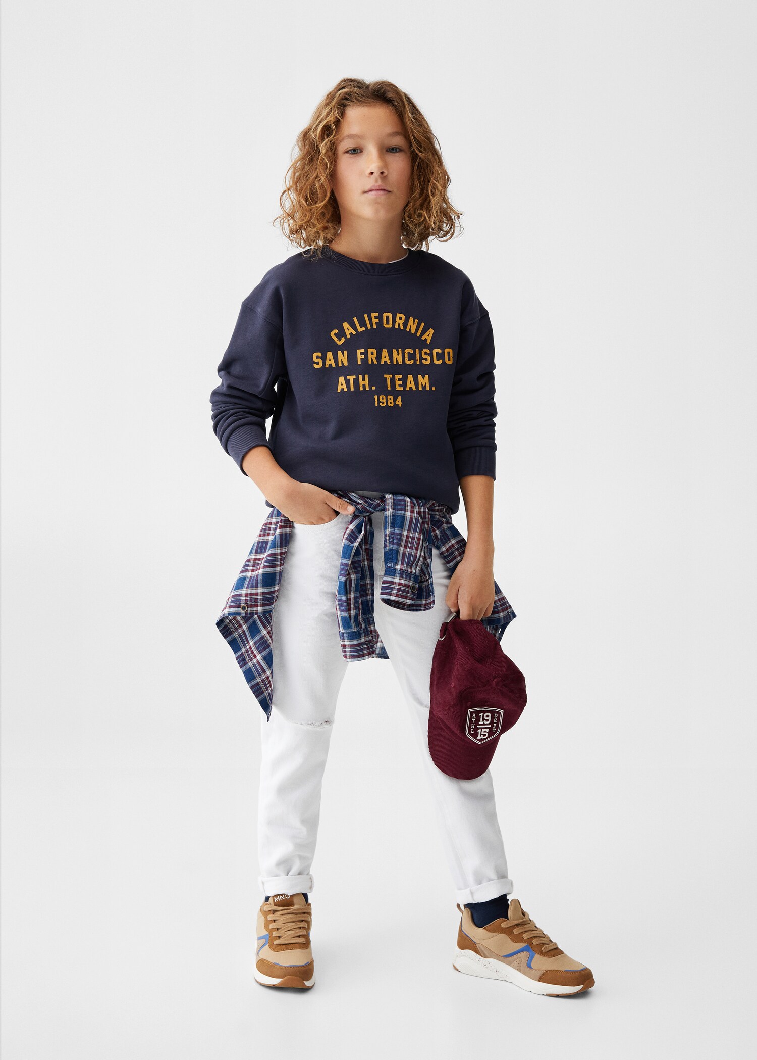 Jeans Dad mit Zierrissen - Allgemeine Ansicht