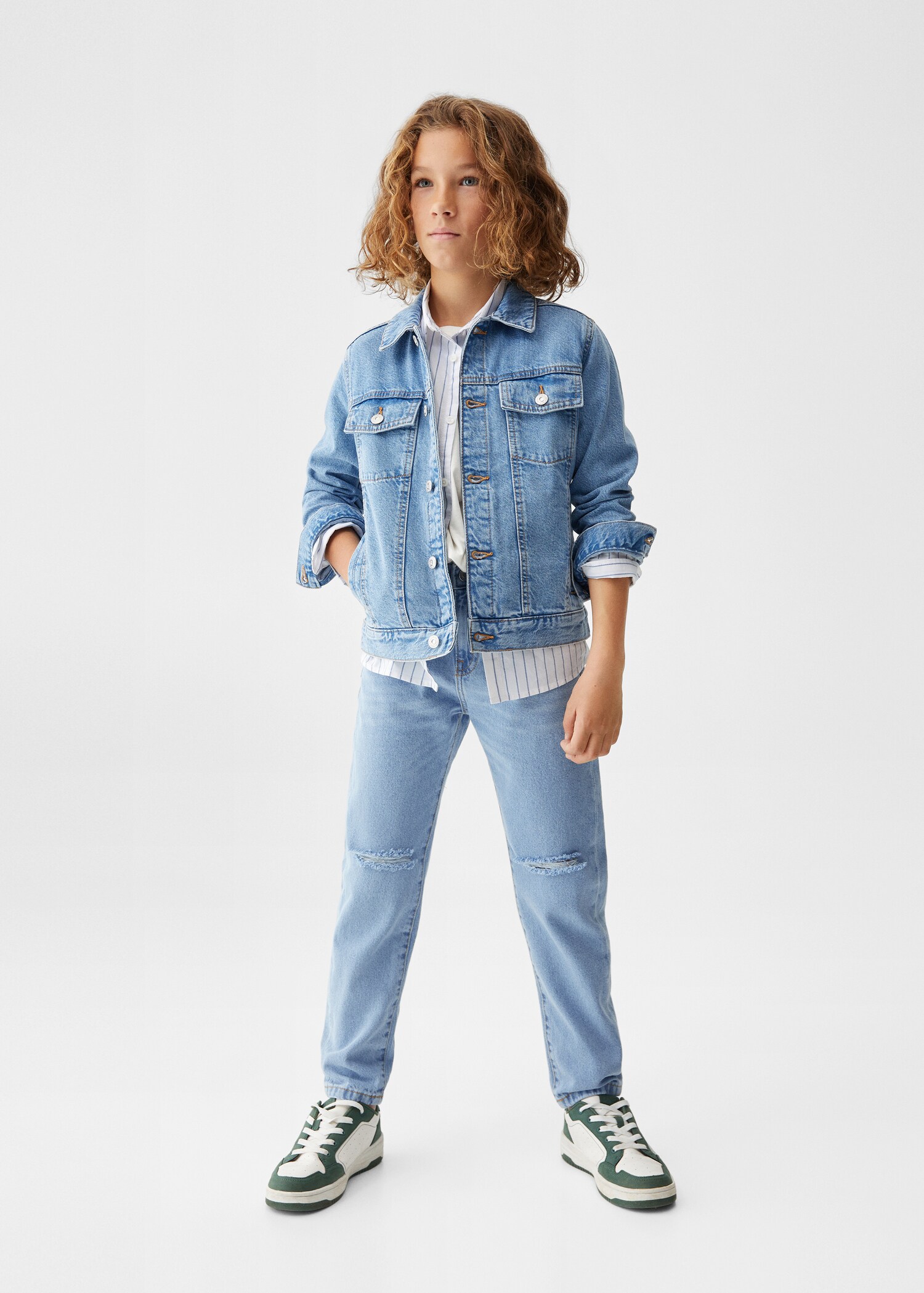 Jeans Dad mit Zierrissen - Allgemeine Ansicht