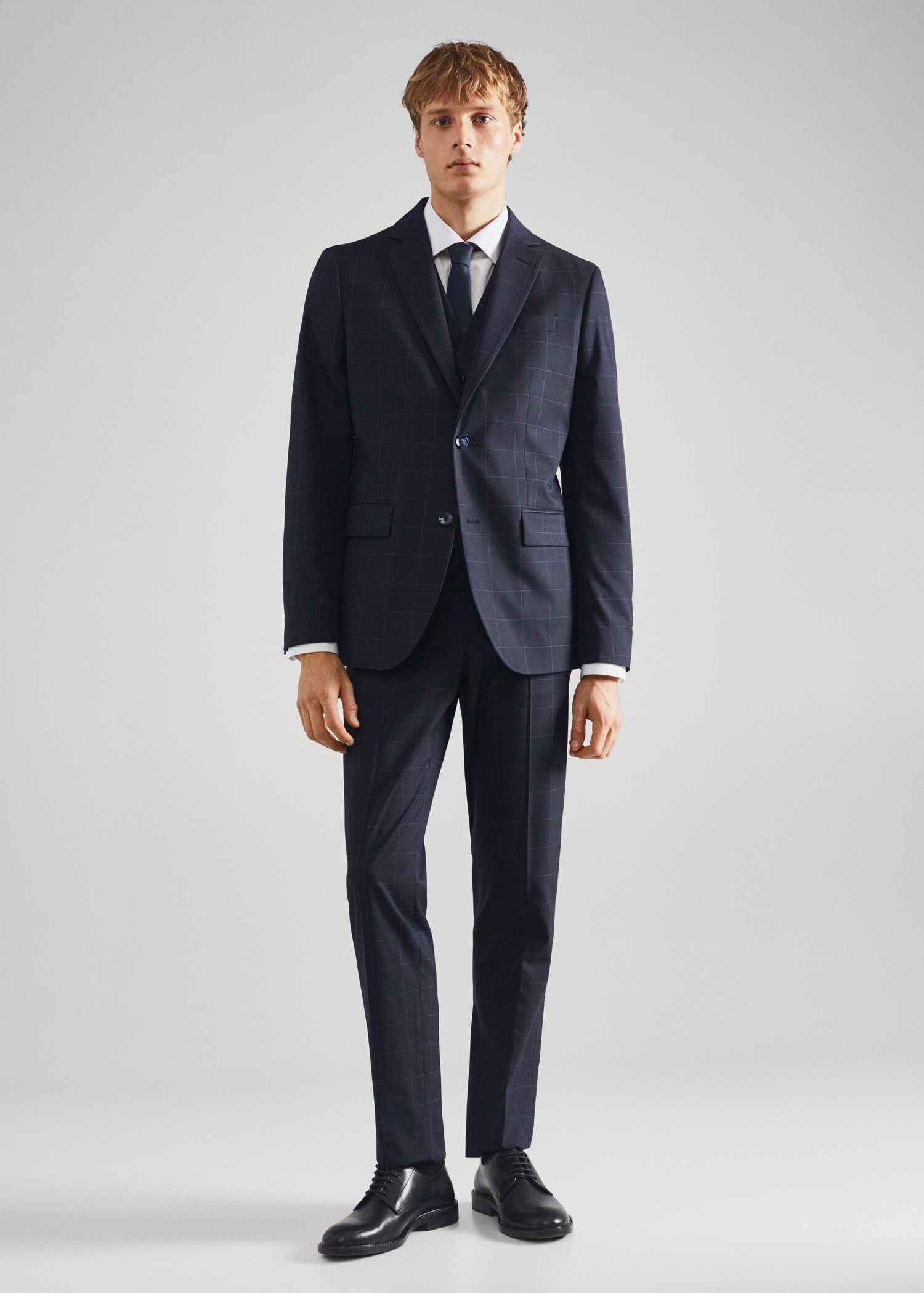 Slim-fit suit jacket - General plane