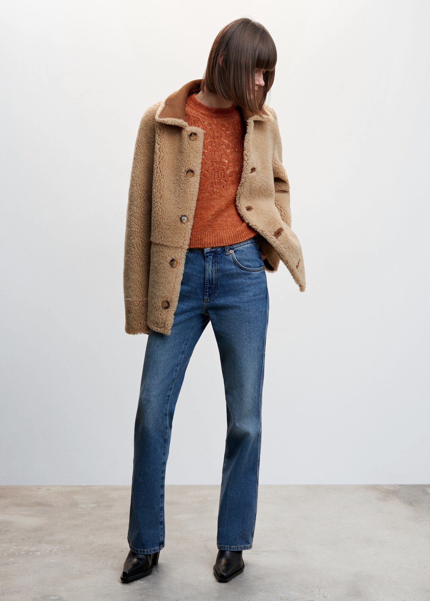 Pull-over détails ajourés - Plan général
