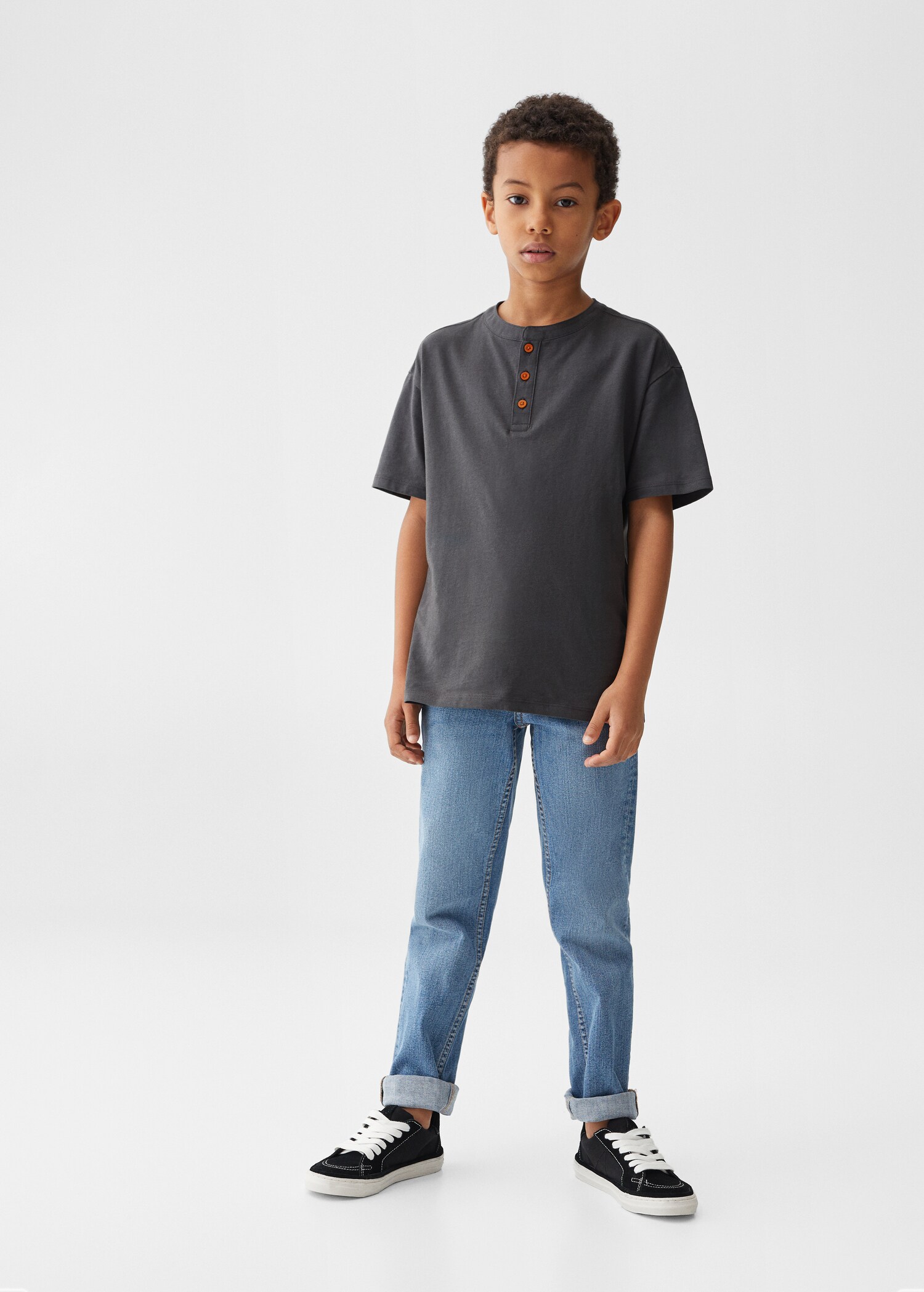 Henley T-shirt - Overzichtstekening