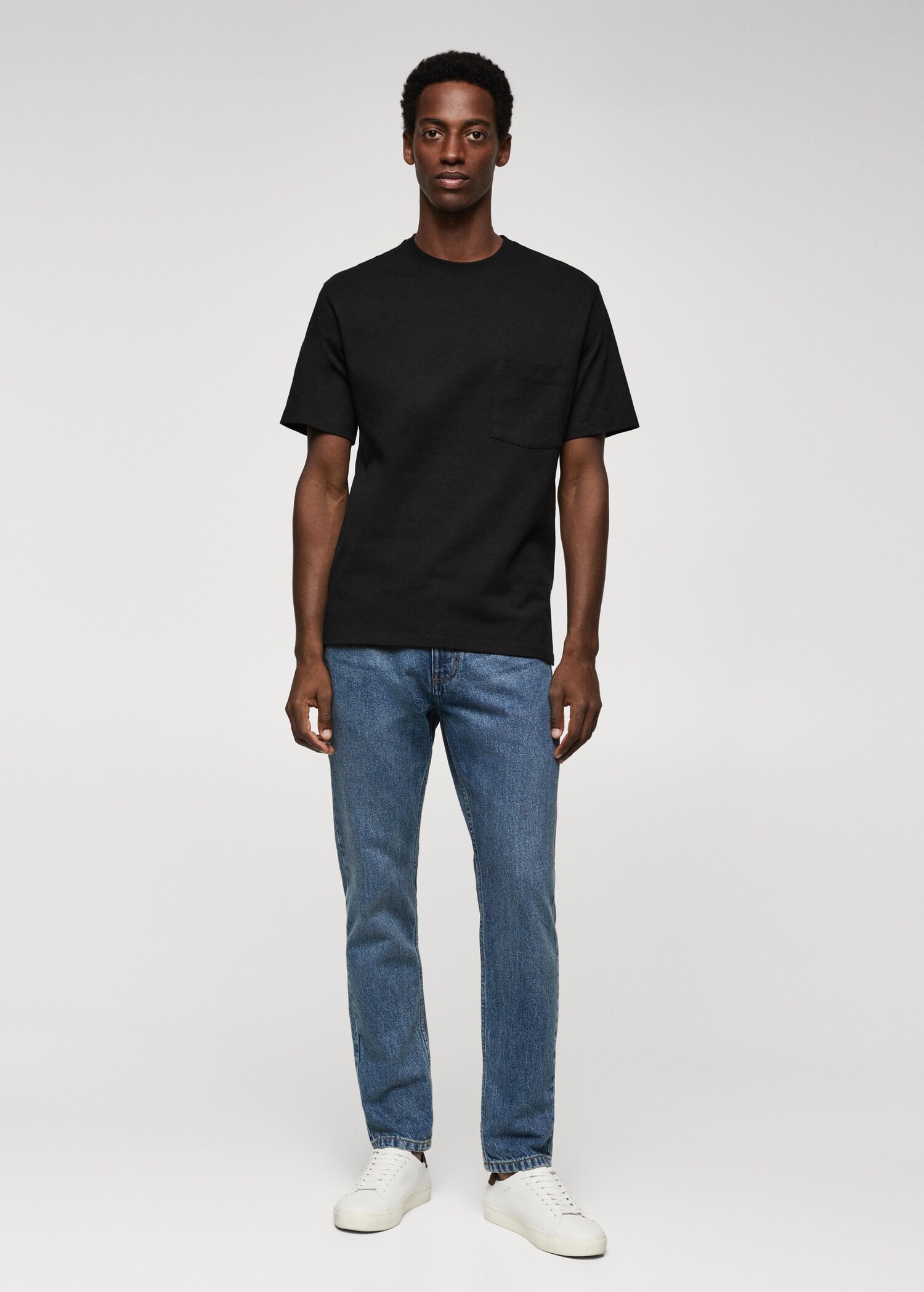 Pocket cotton T-shirt - General plane