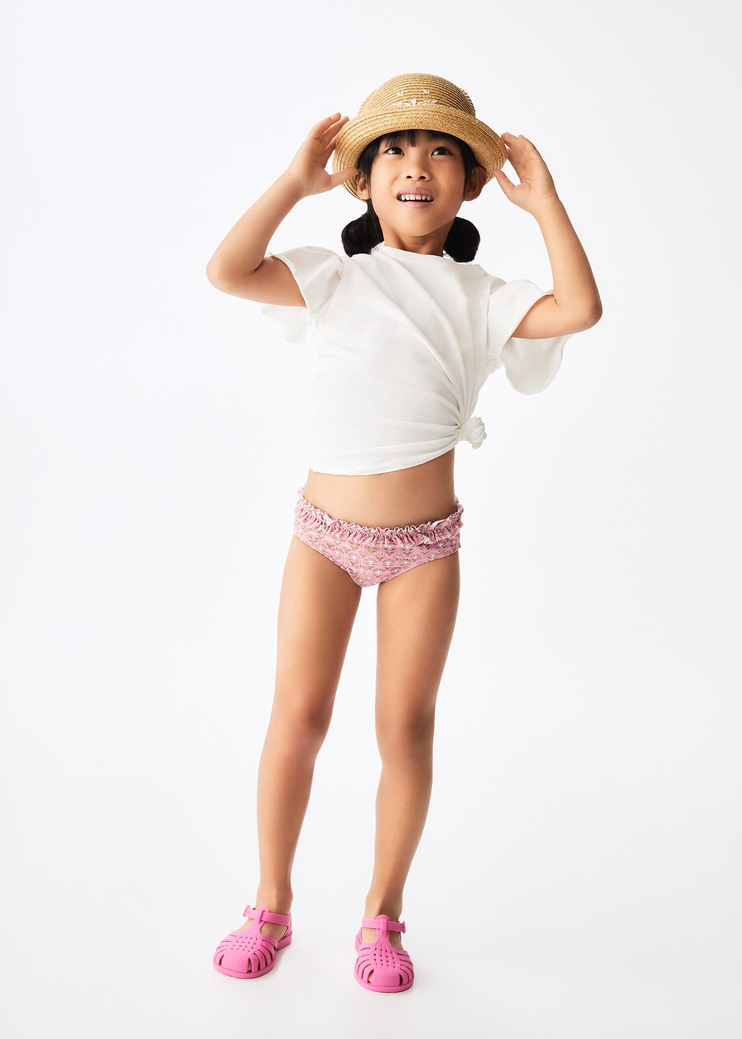 Braguita bikini fruncido - Plano general
