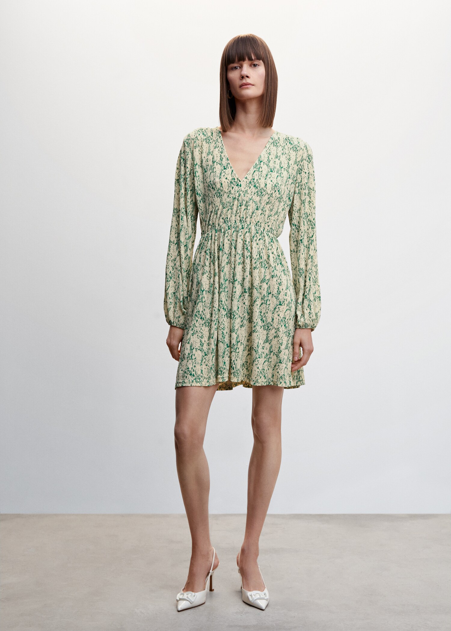Robe texture florale - Plan général