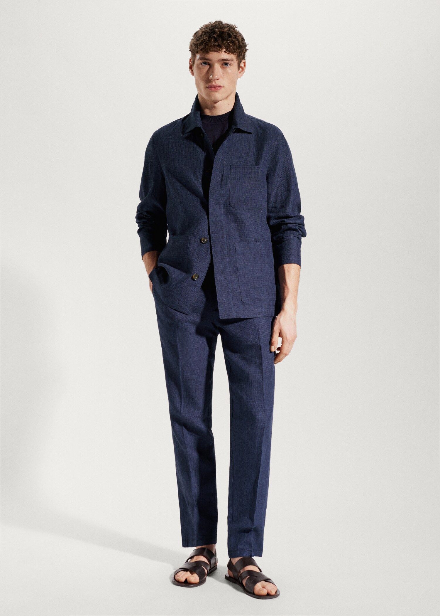 Overshirt de in pepit - Plan general