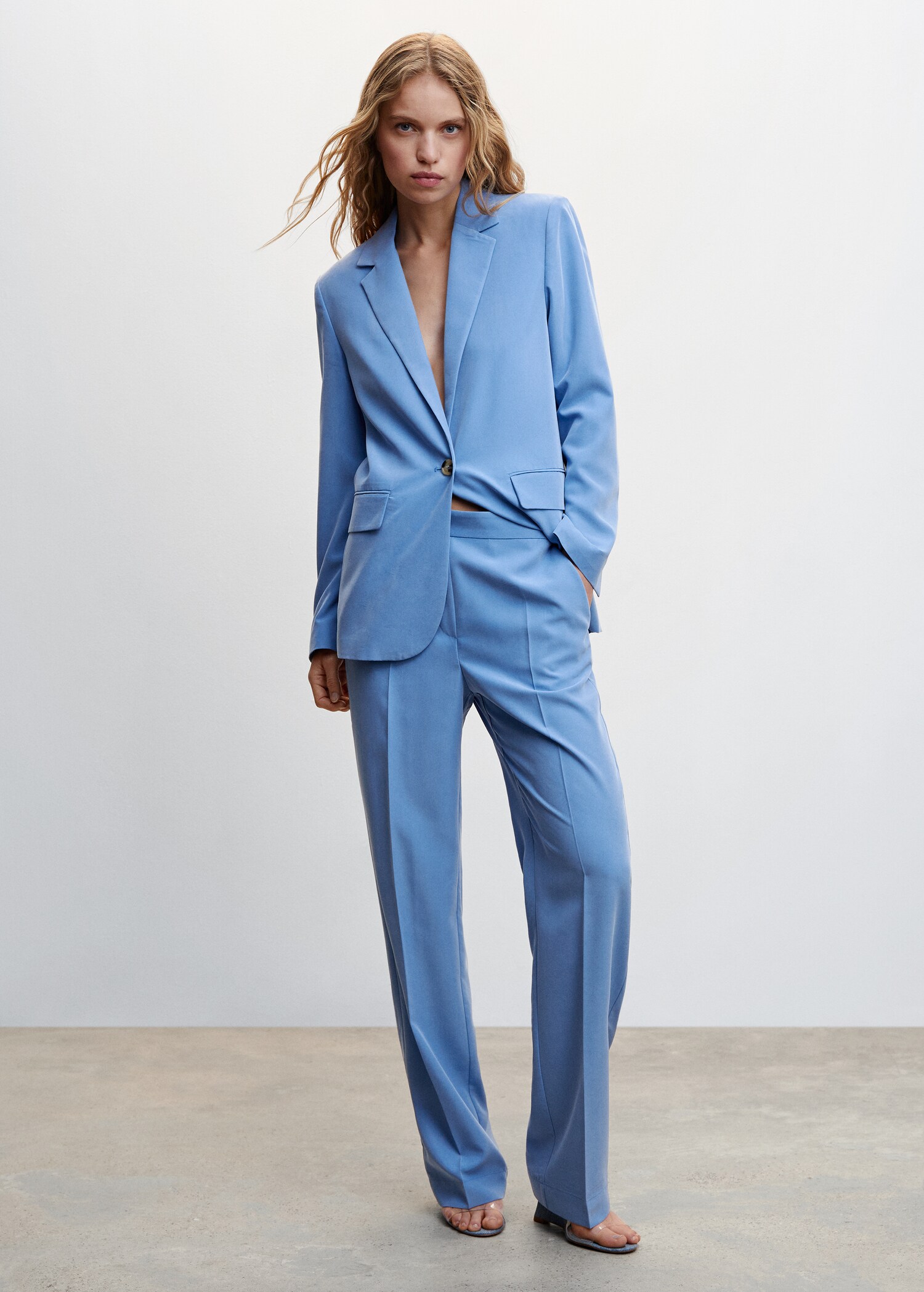 Pantalons vestir modal - Pla general