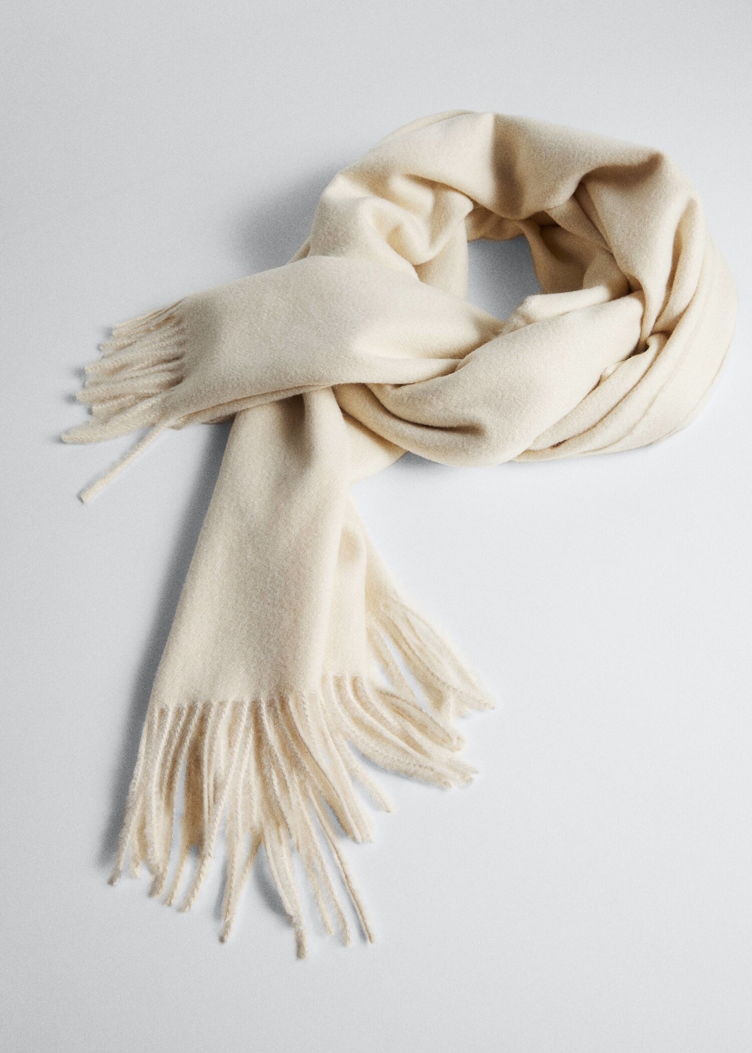 Fringed edge scarf - General plane