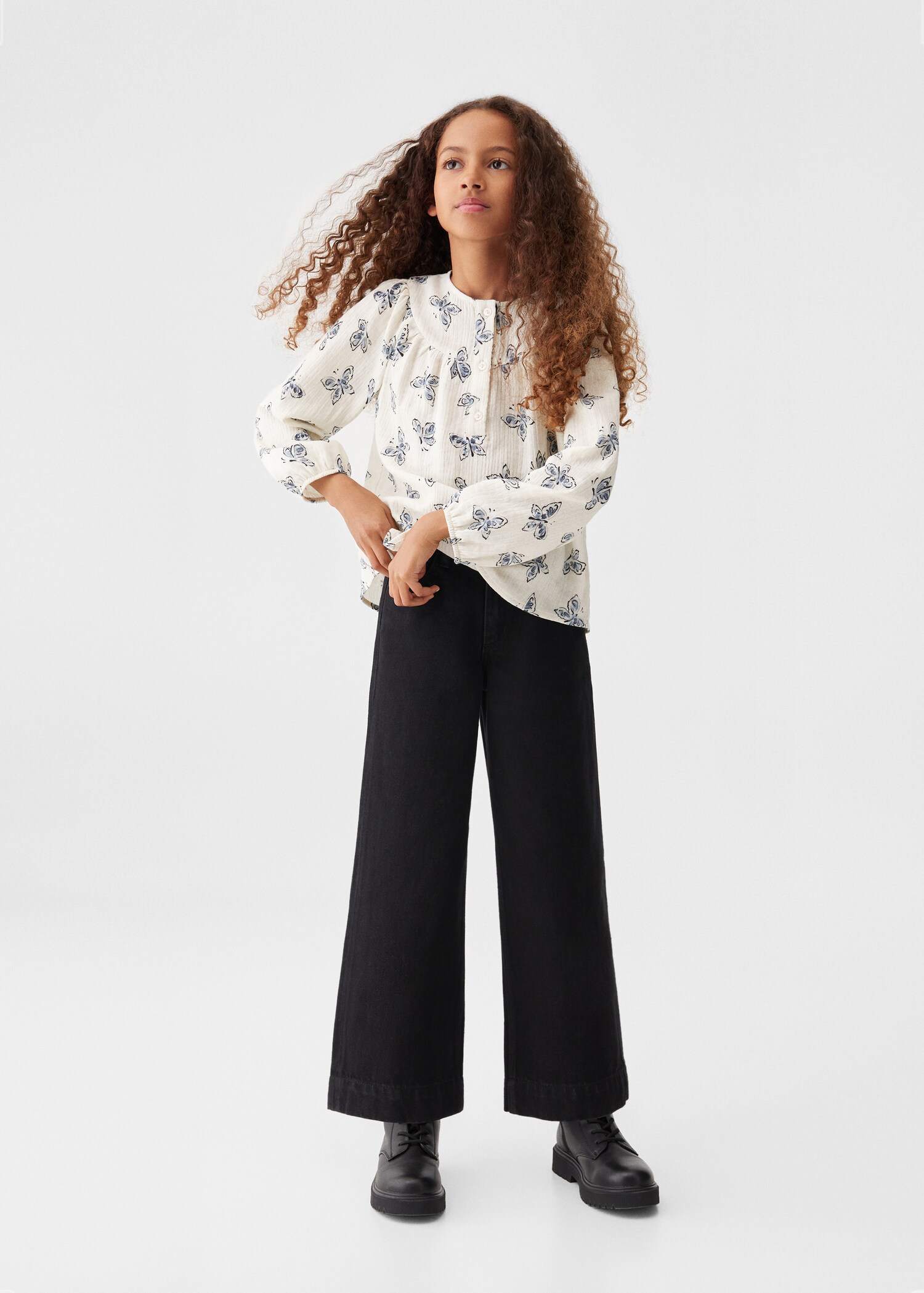 Culotte jeans - General plane
