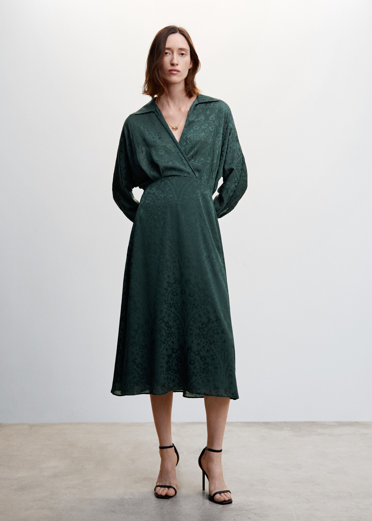 Jacquard dress - General plane