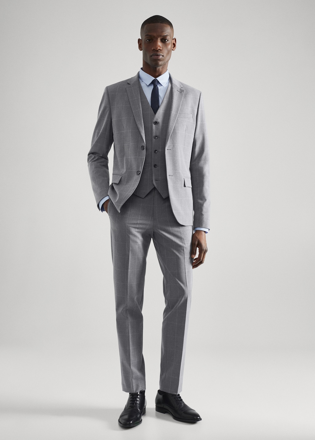 Super slim fit suit vest